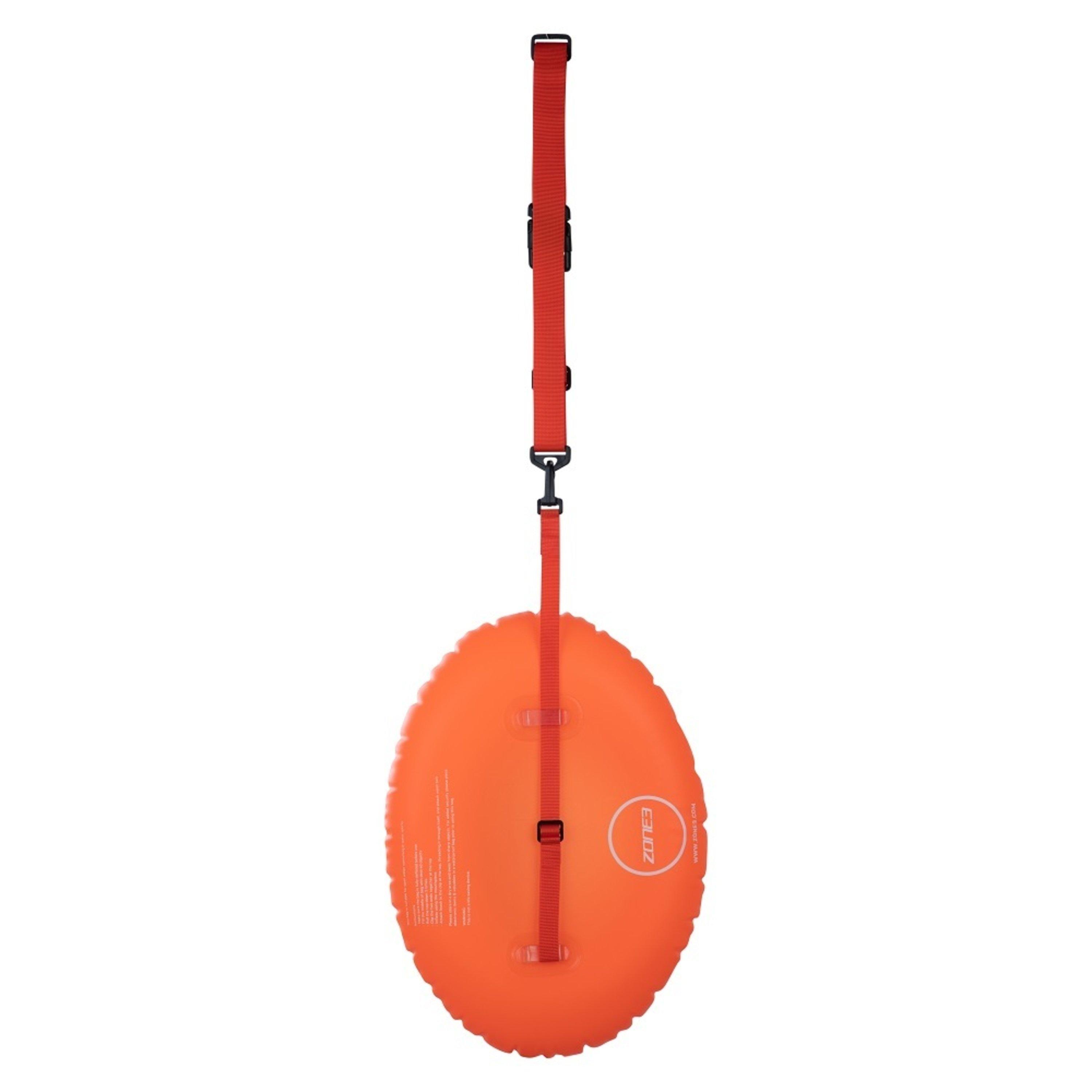 Orange - Zone3 - ZONE3 On The Go Swim Safety Buoy & Dry Bag - 2