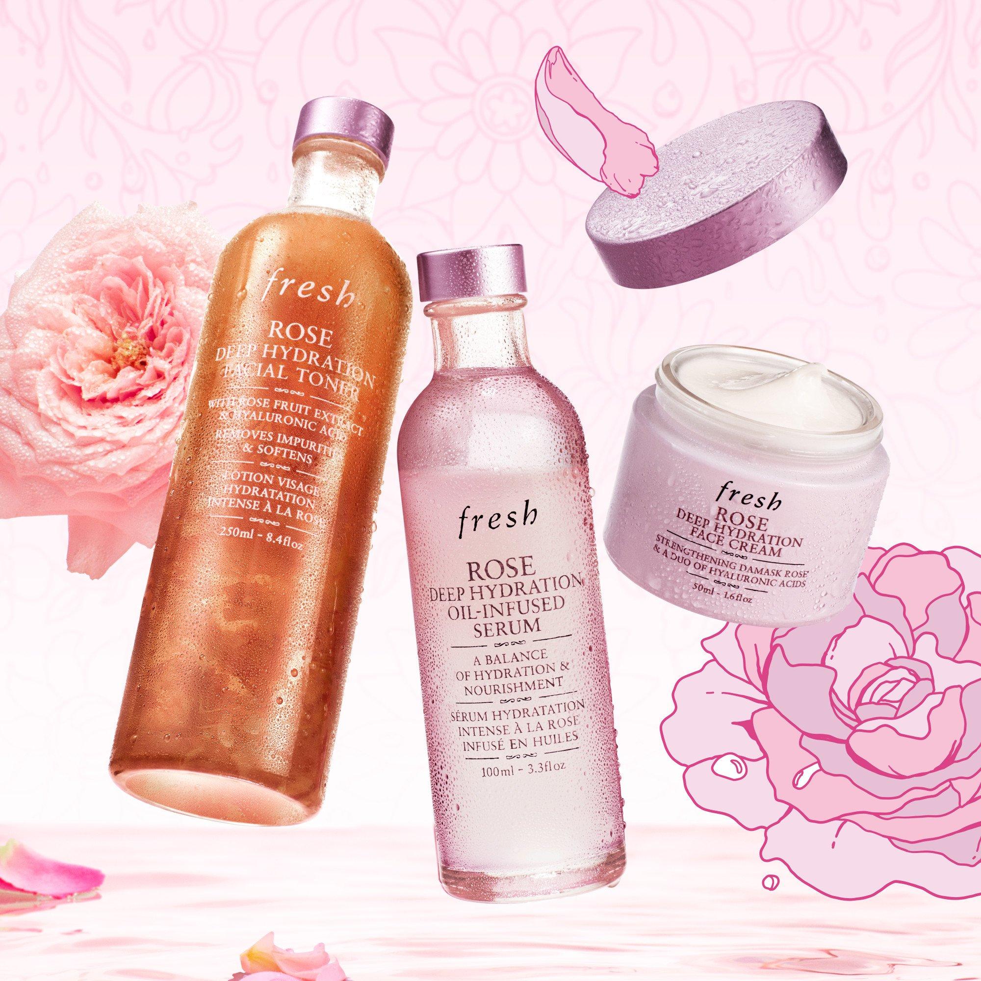 Clear - FRESH - Fresh Rose Deep Hydration Toner - 3