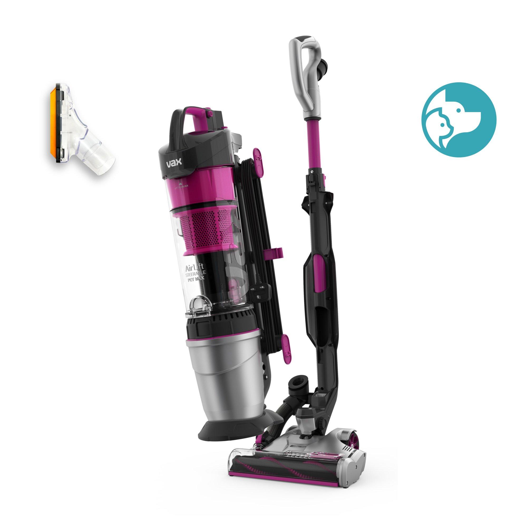 Graphite/Pink - Vax - Air Lift Pet Max Corded Vacuum Cleaner - UCPMSHV1 - 1
