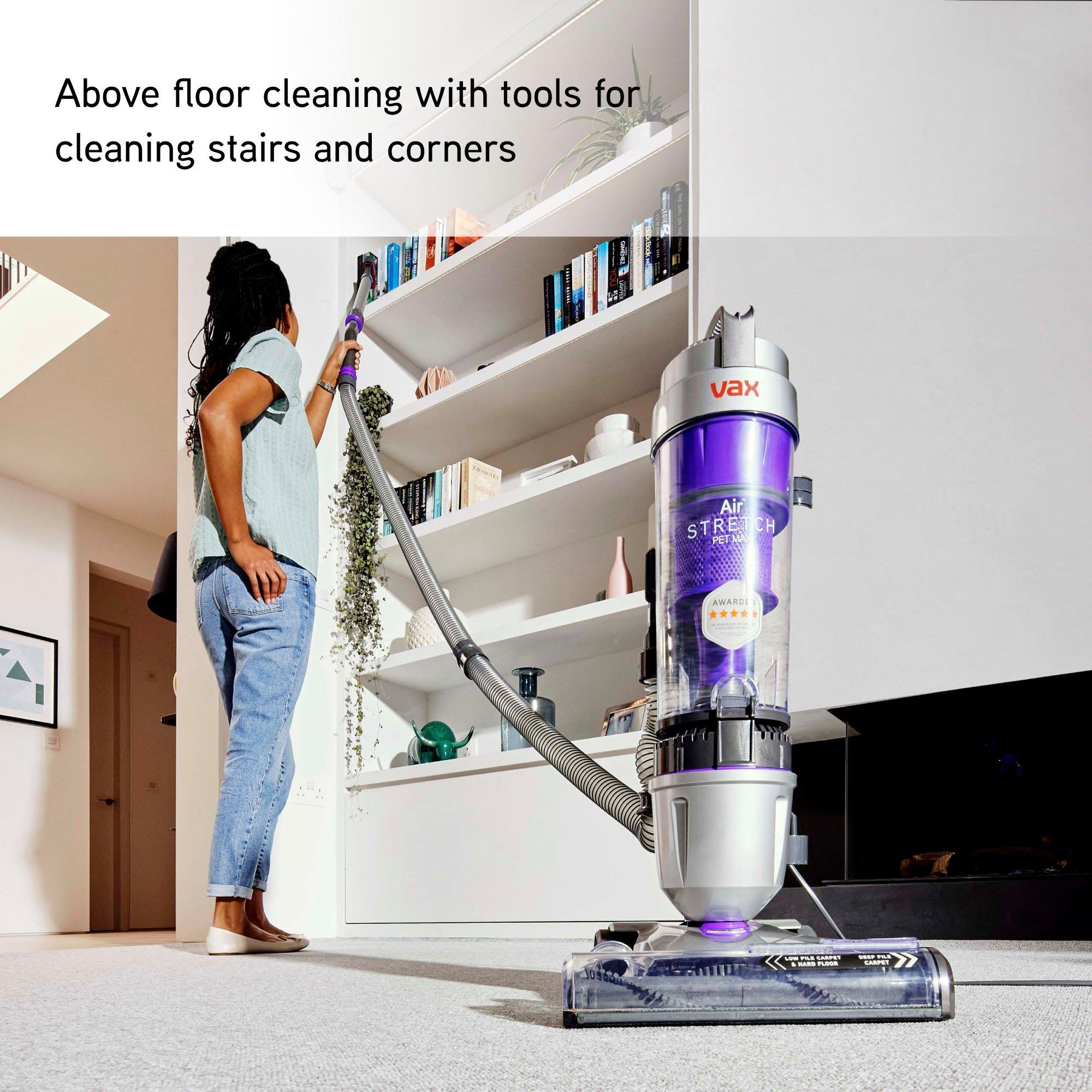 Silver/Orange - Vax - Air Stretch Pet Max Corded Vacuum Cleaner - 5