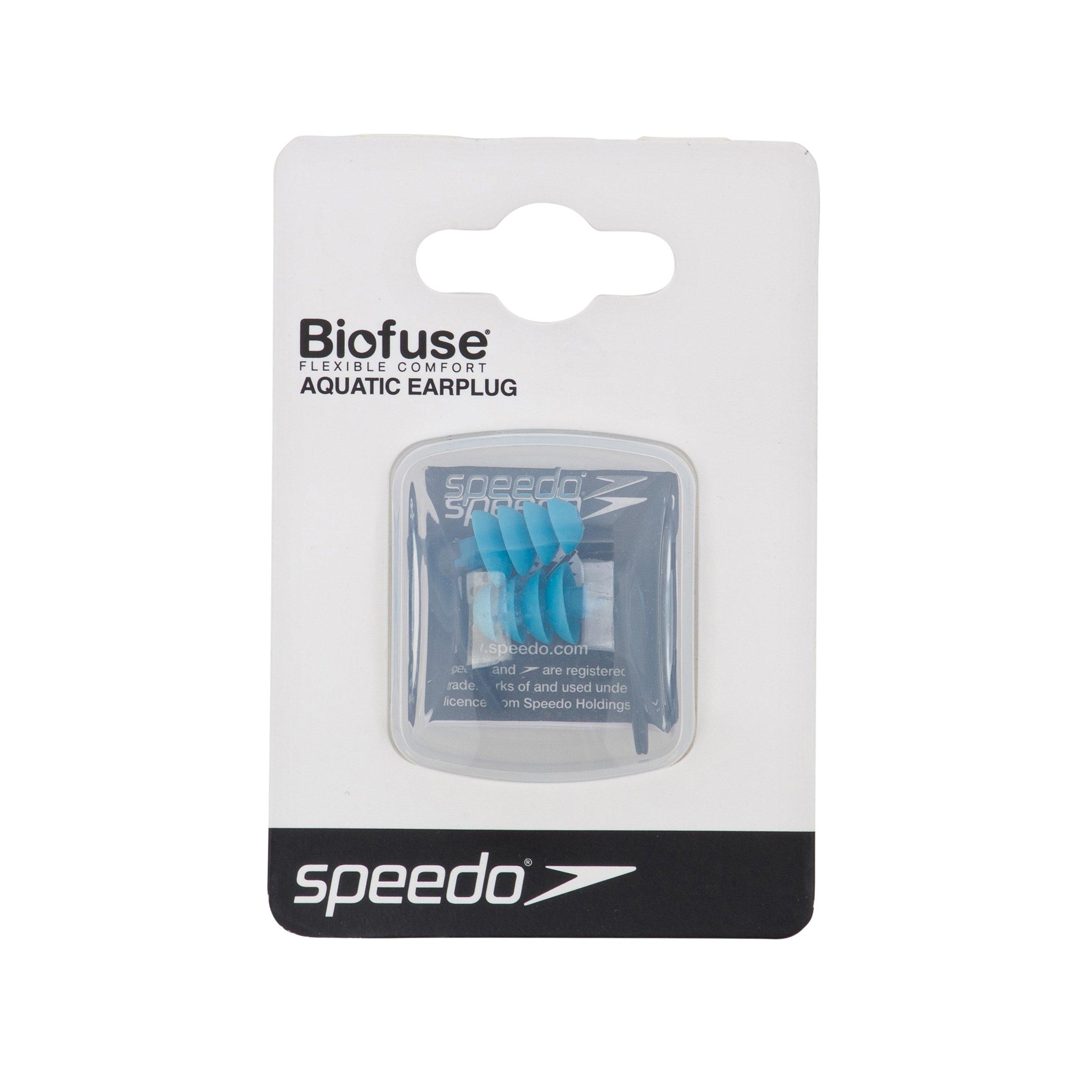 Gris/Azul - Speedo - Adults Biofuse Swimming Ear Plugs - 1