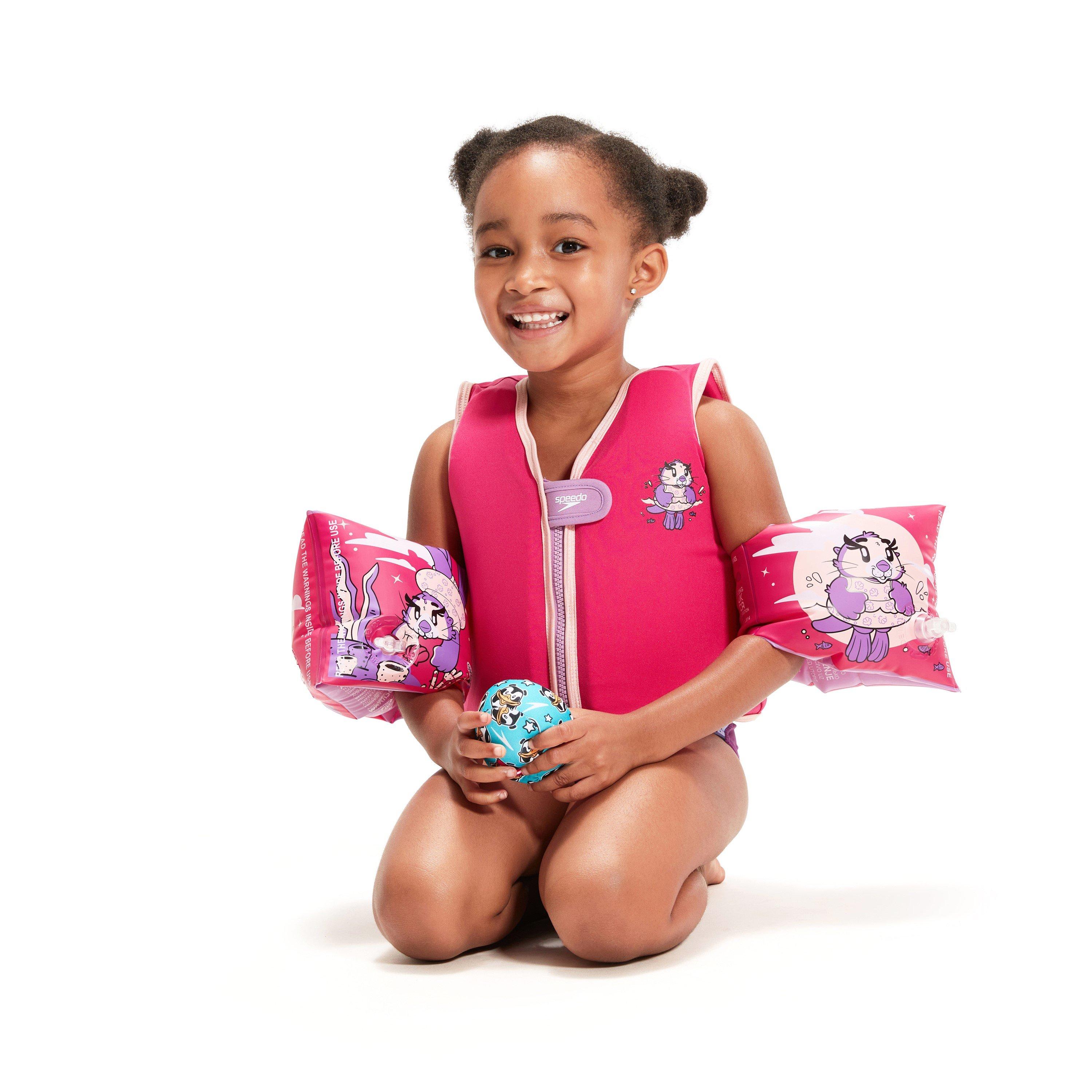 Speedo  Infant Learn To Swim Float Vest - Lilac/Taro - 2-4YR