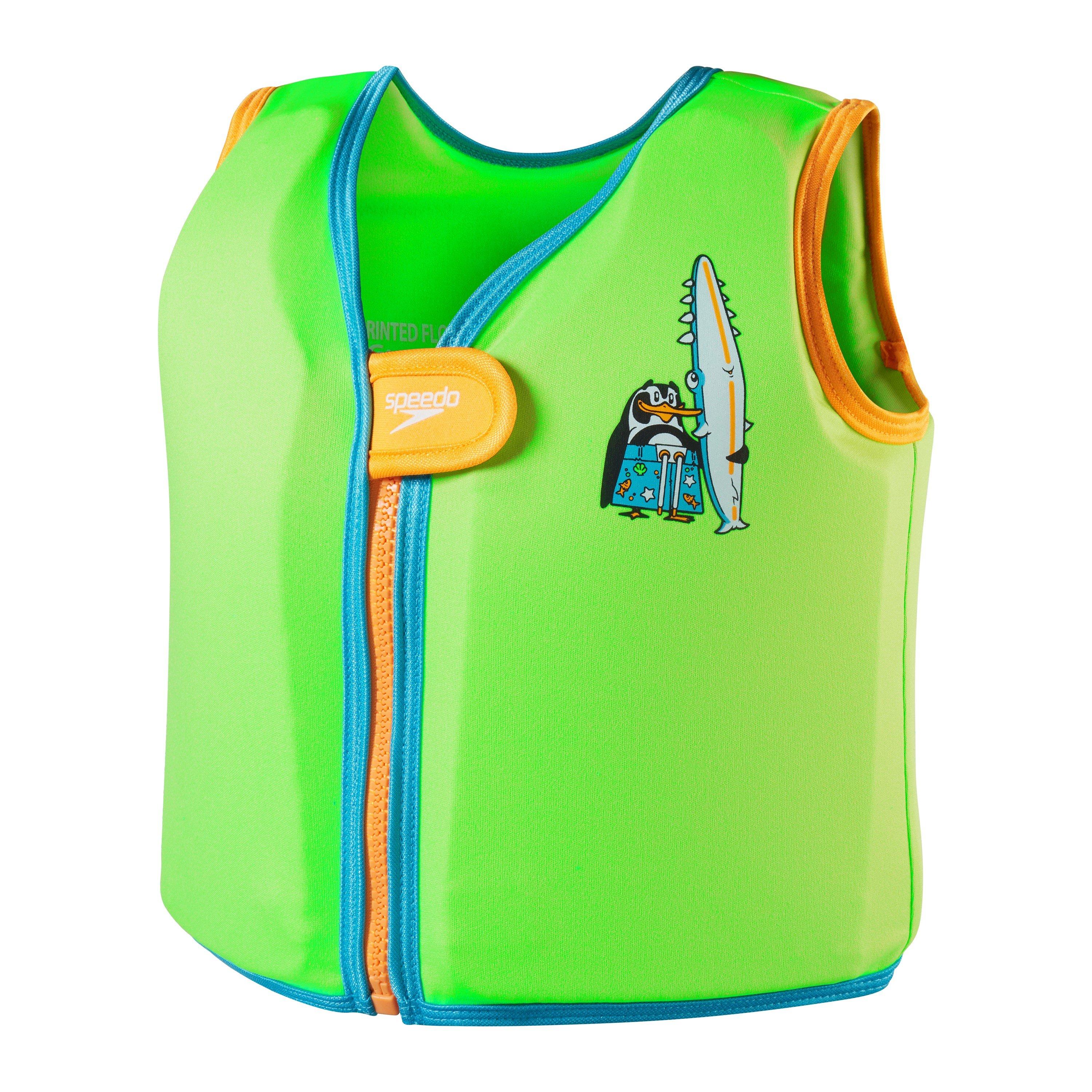 Azurno/Zeleno - Speedo - Learn to Swim Float Vest - 3