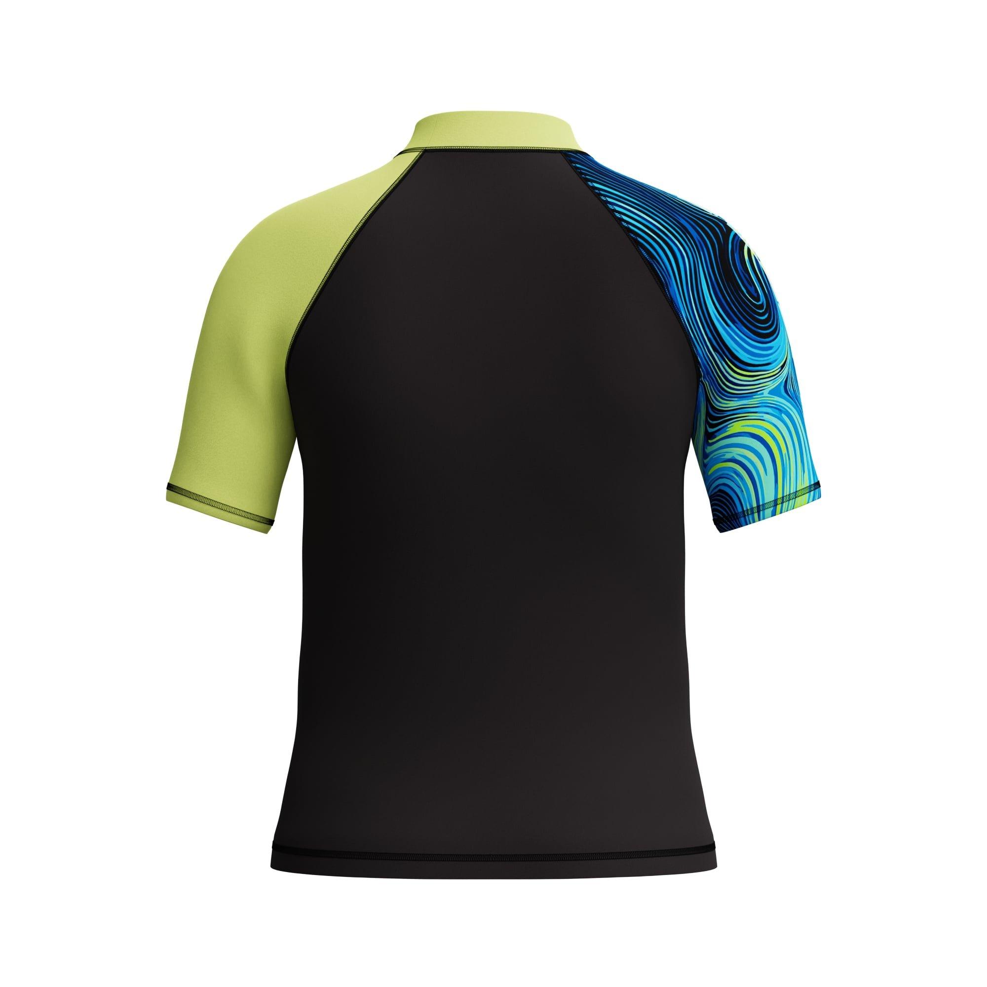 Black - Speedo - SS Rash Top Jn61 - 3