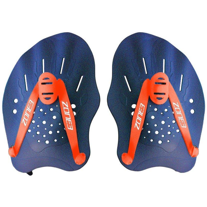 Plava/Narančasta - Zone3 - Ergonomic Hand Paddle - 1