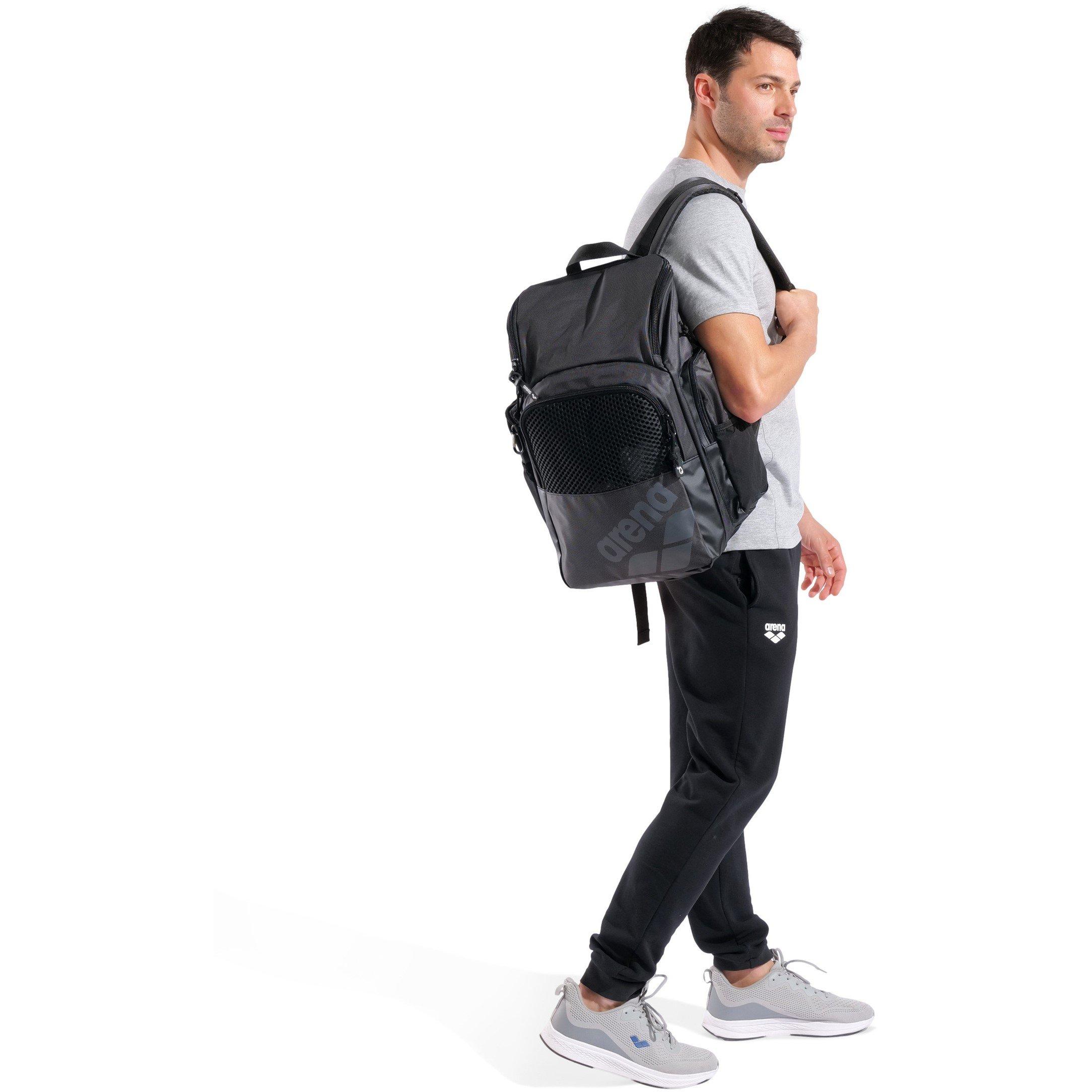 Noir - Arena - One Go Swim Sports Backpack 35L - 7