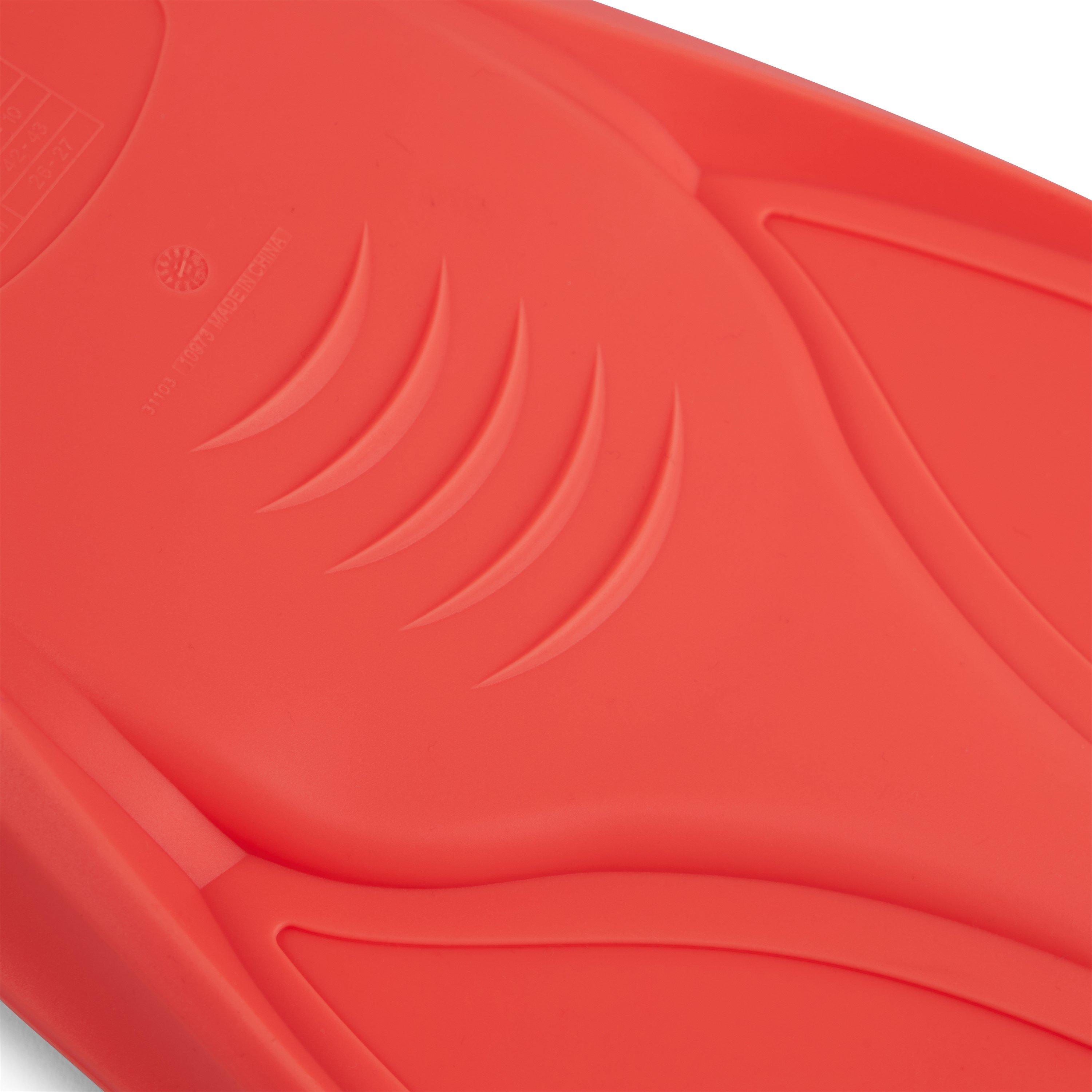 Orange/Blå - Speedo - Adults Bfuse Trainers Swimming Fins - 5