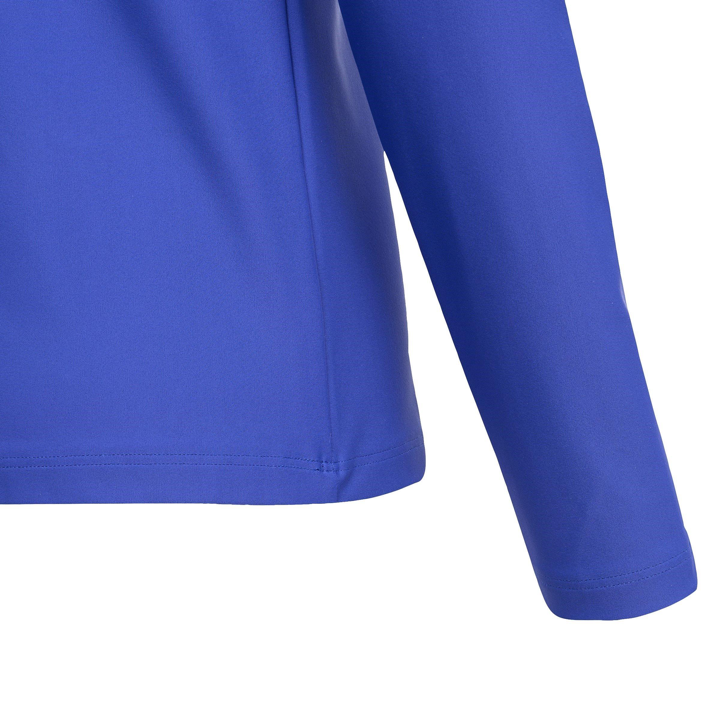 S.Lucid Blue - adidas - Long-Sleeve Rash Vest - 4