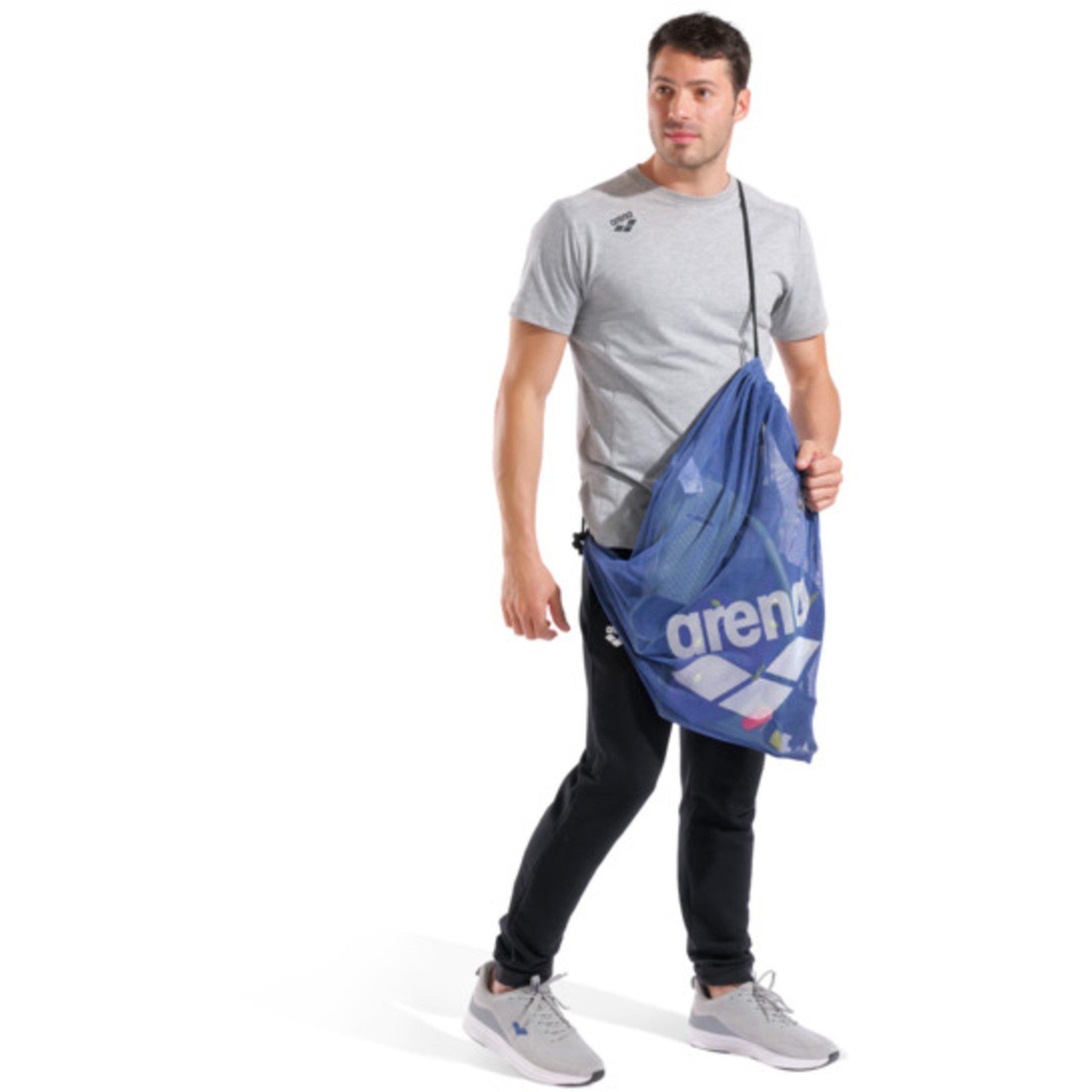 Marineblau - Arena - One Go Pool Sack Mesh Bag - 6
