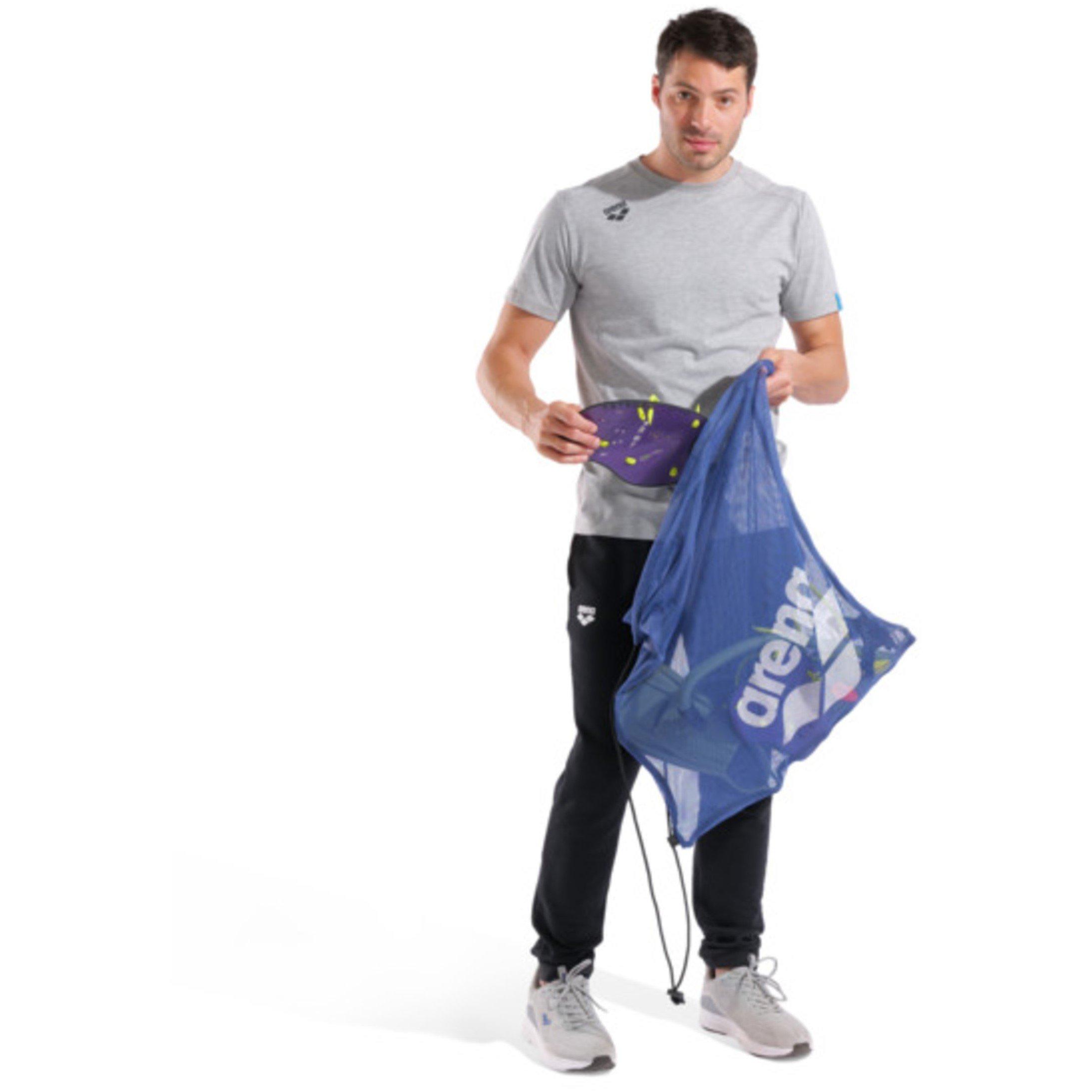Marineblau - Arena - One Go Pool Sack Mesh Bag - 7