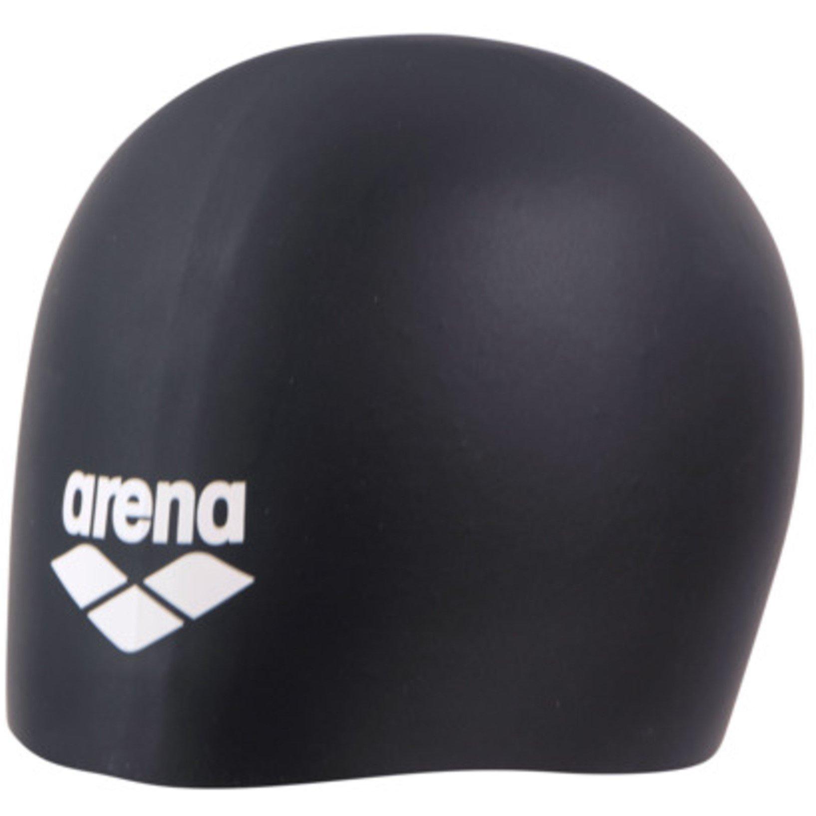 Black/Multi - Arena - Long Hair Swim Cap - 1