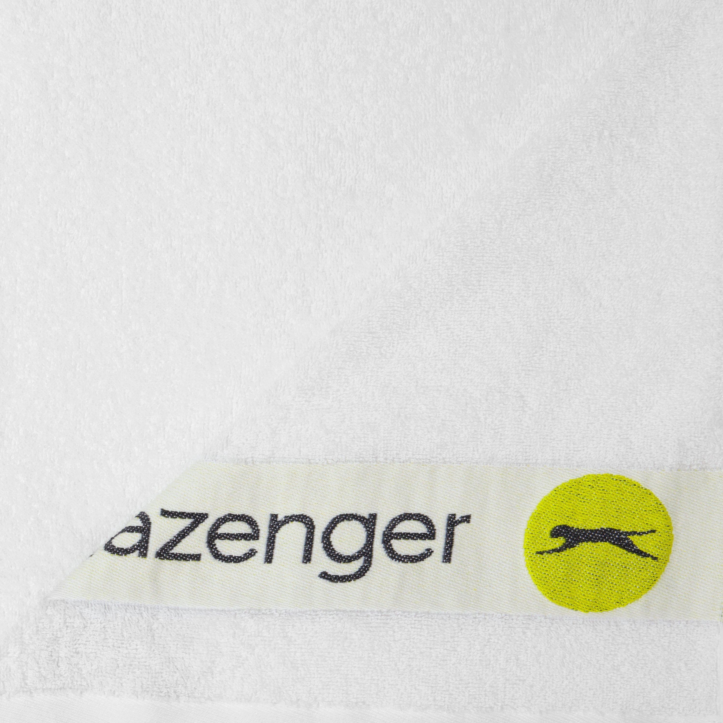 White - Slazenger - Sports Logo Towel - 3