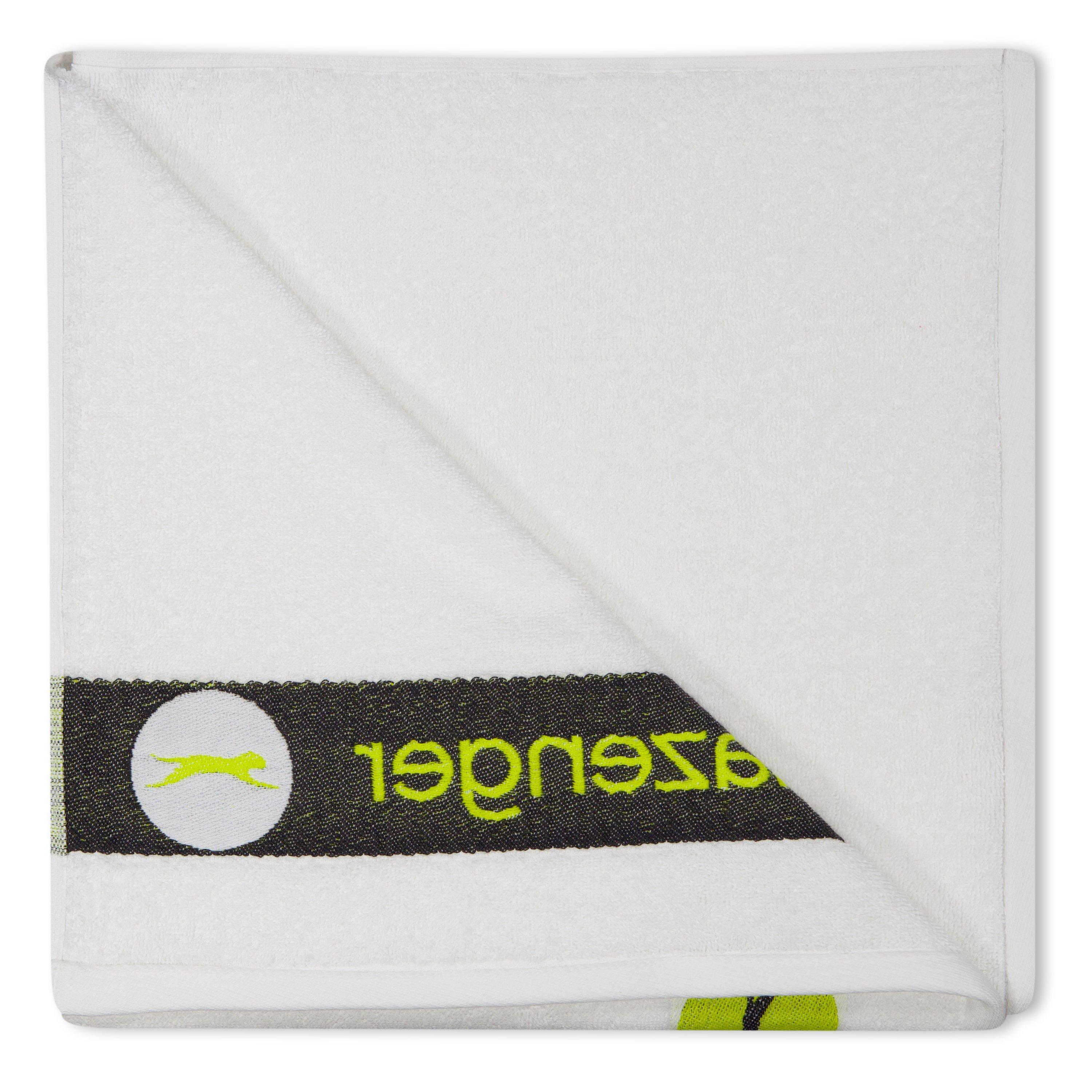 White - Slazenger - Sports Logo Towel - 4
