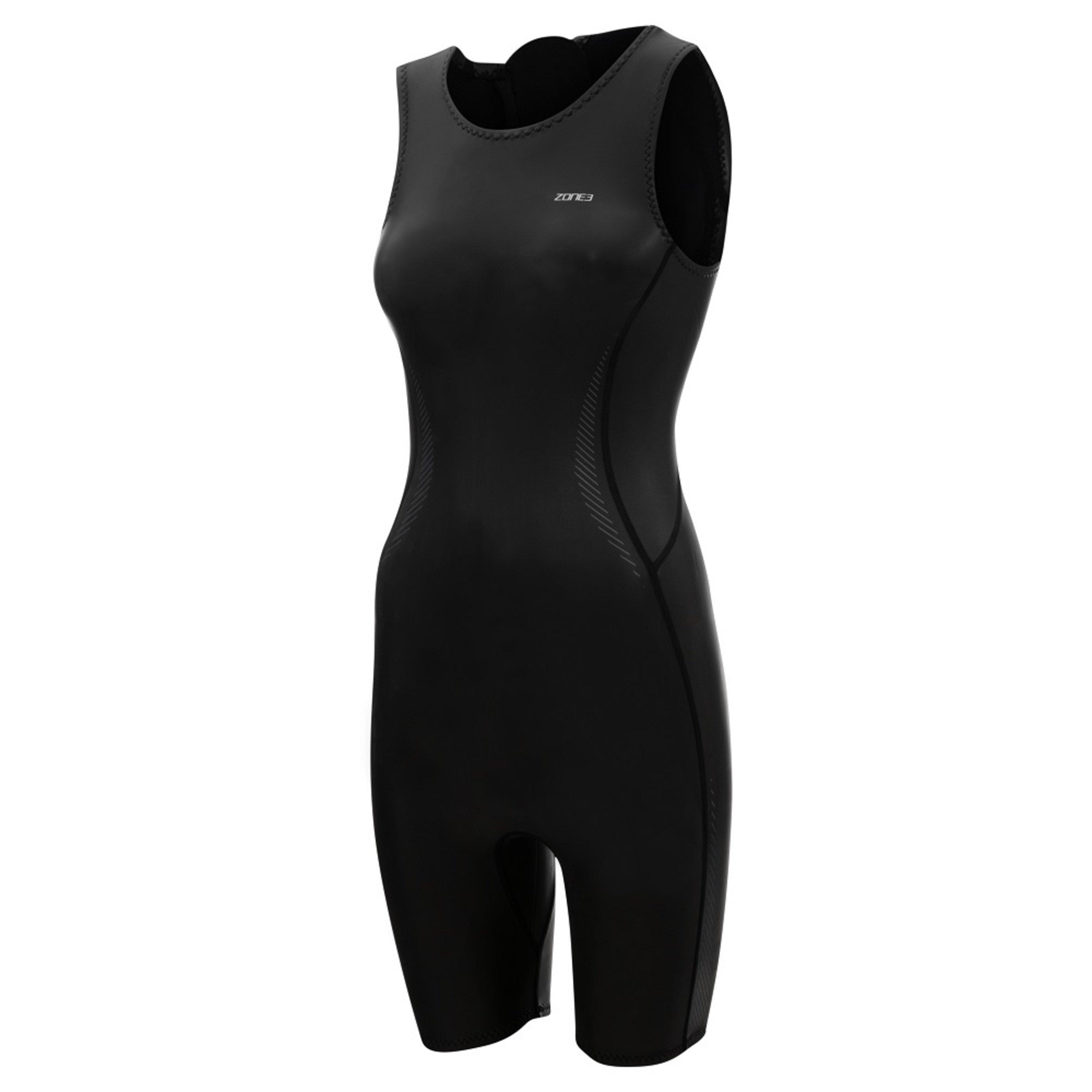 Black/Silver - Zone3 - ZONE3 Women's Neoprene Kneeskin - 1