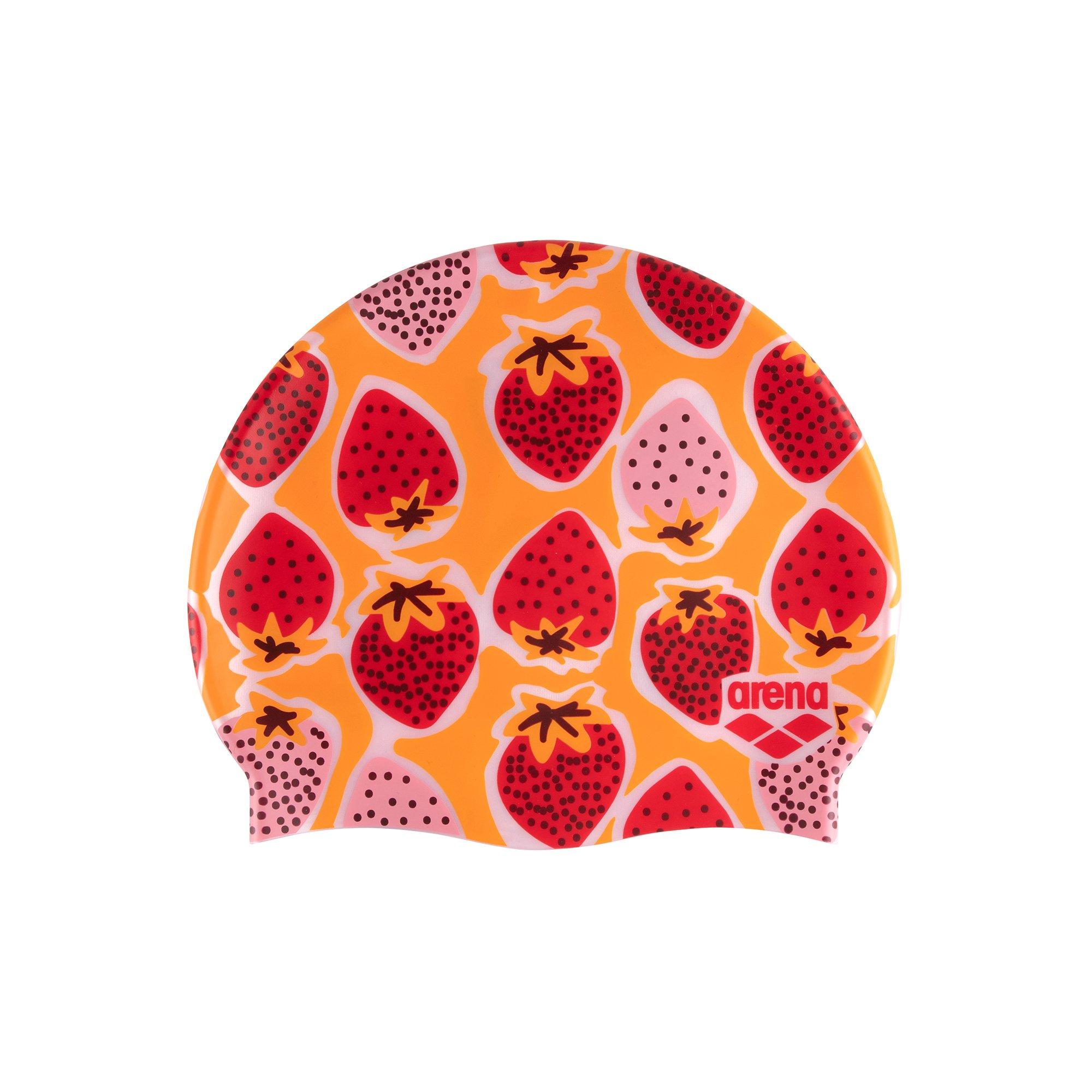 Arena  Kids Kids Swim Cap Print Junior - Strawberries - Junior