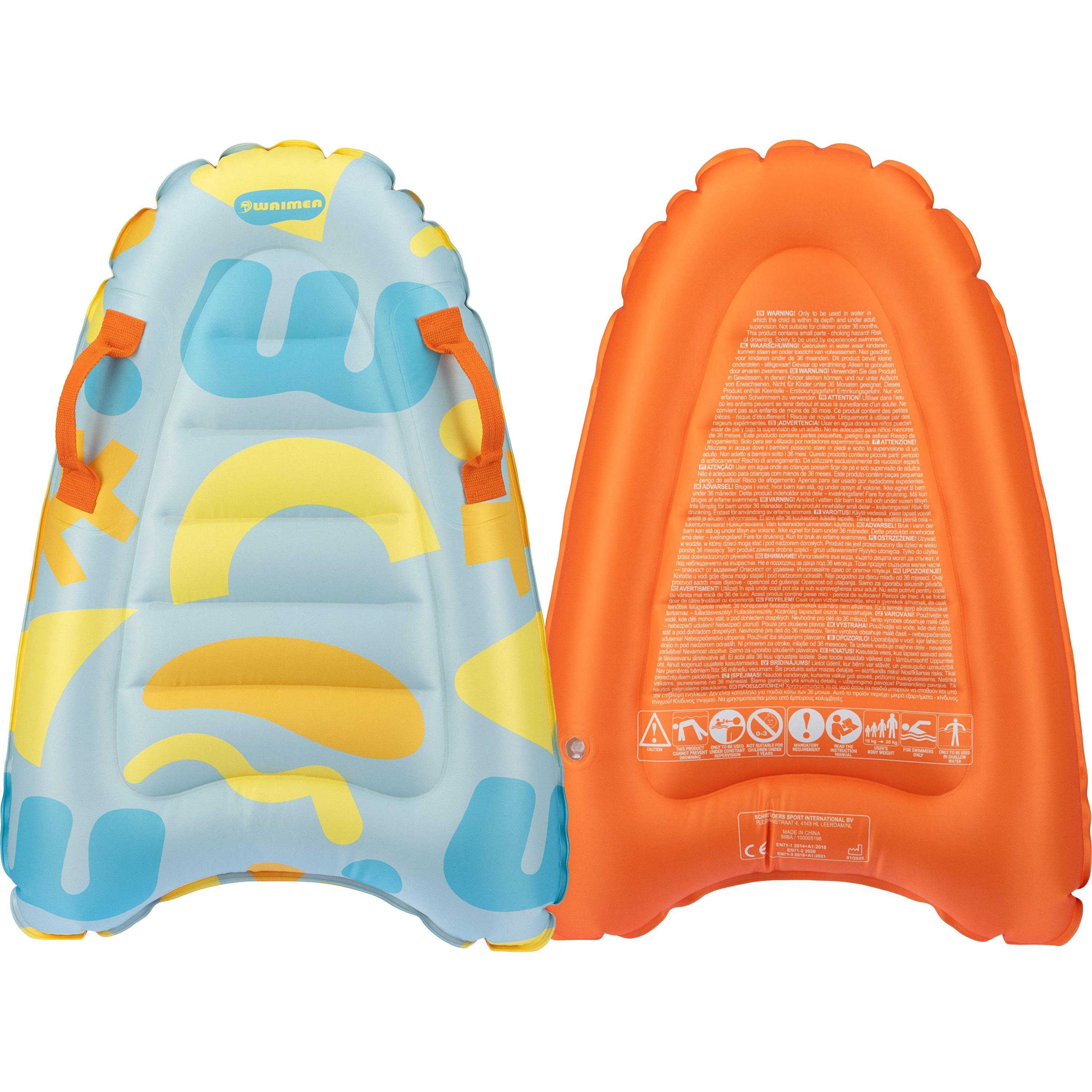 Blue - Waimea - Makaio Inflatable PVC Bodyboard - 1