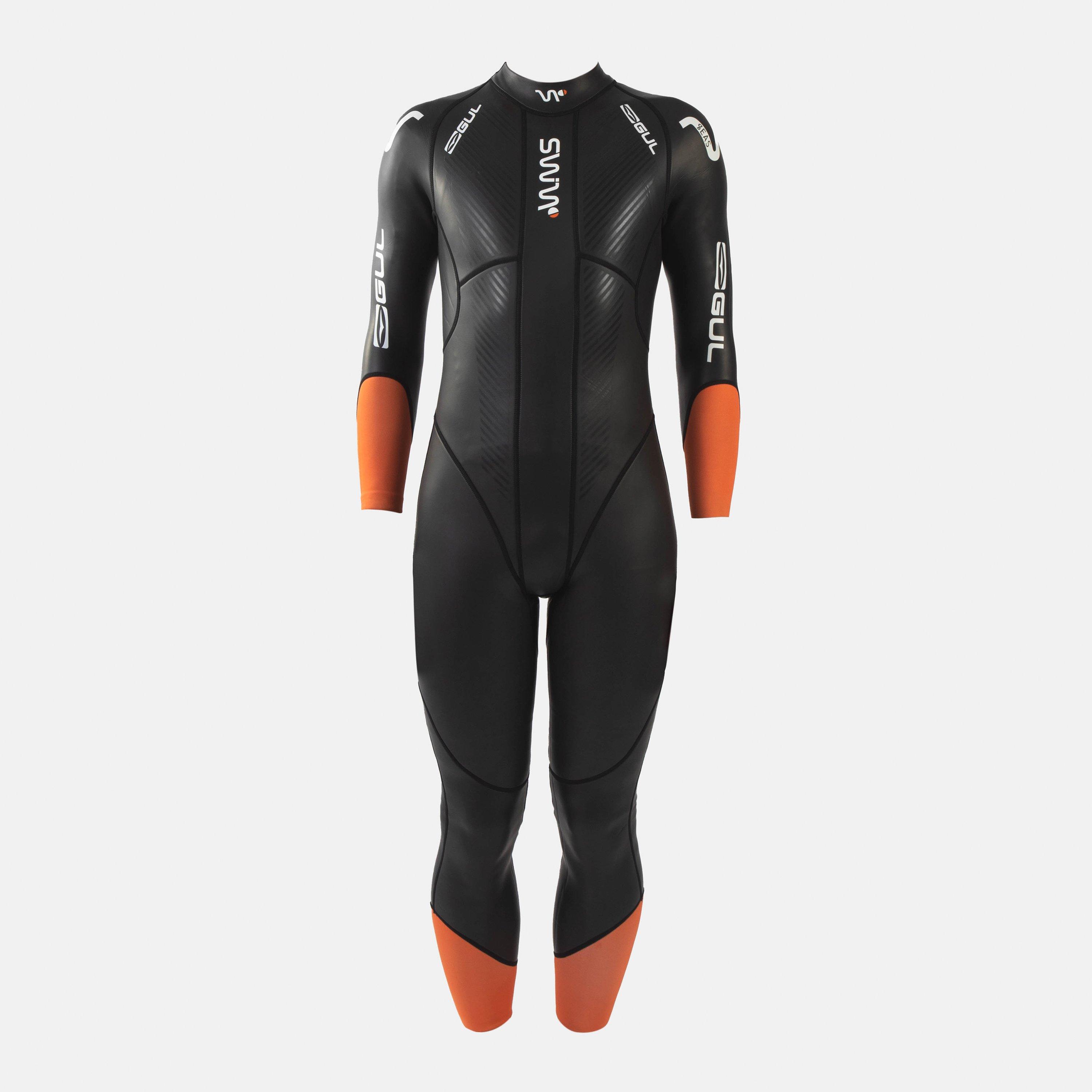 Zwart - Gul - FL 7 Seas Swim Wetsuit - 1