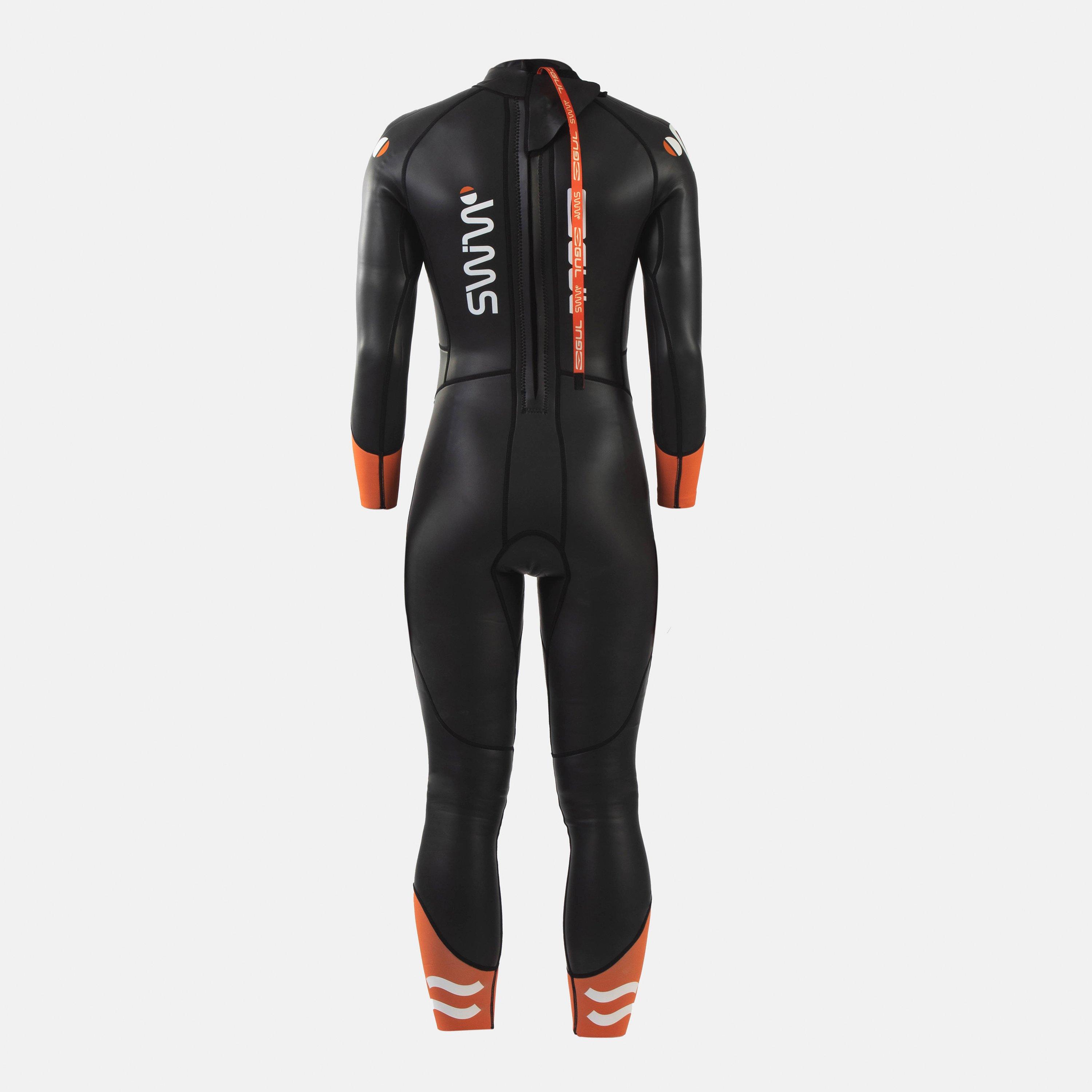 Zwart - Gul - FL 7 Seas Swim Wetsuit - 2