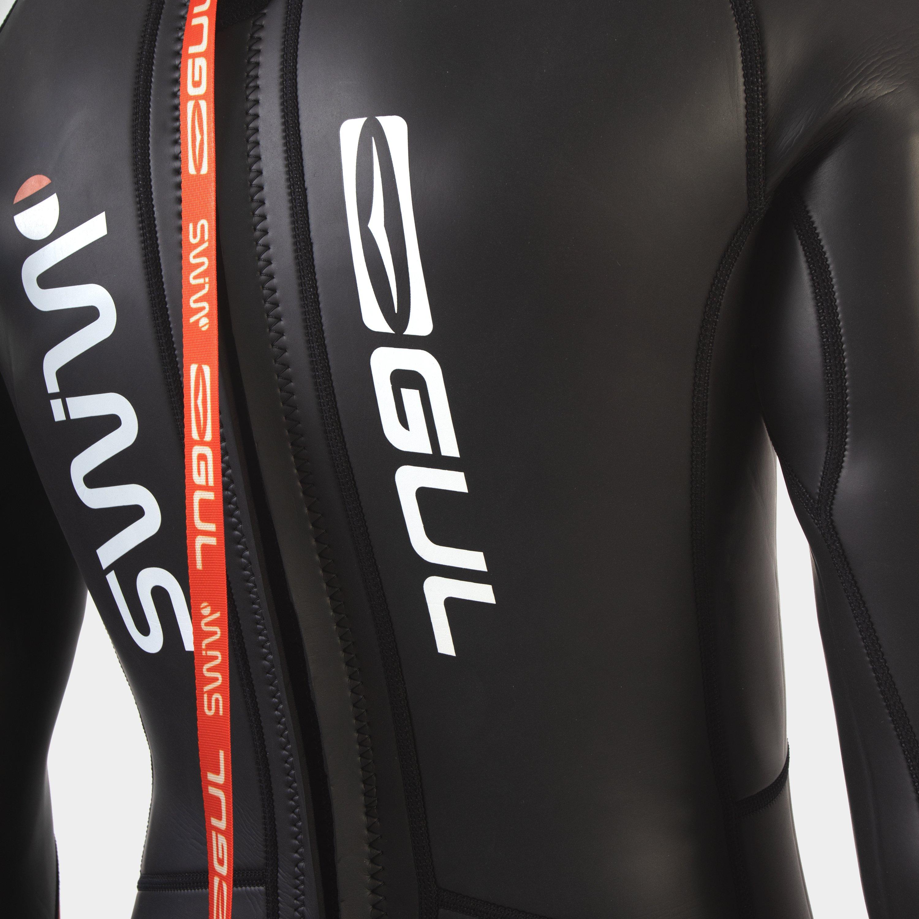 Zwart - Gul - FL 7 Seas Swim Wetsuit - 3
