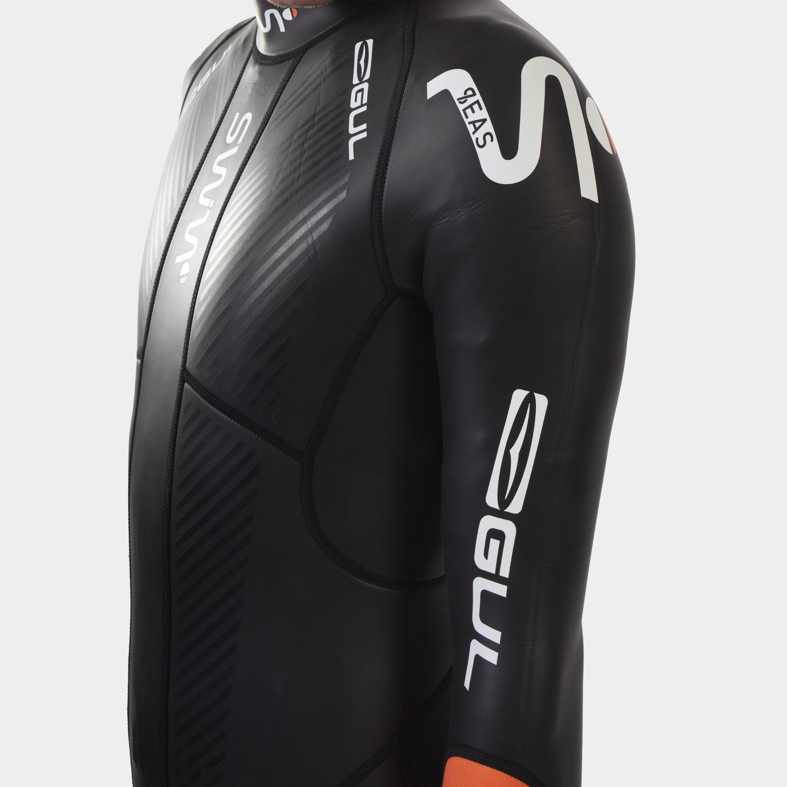 Zwart - Gul - FL 7 Seas Swim Wetsuit - 5