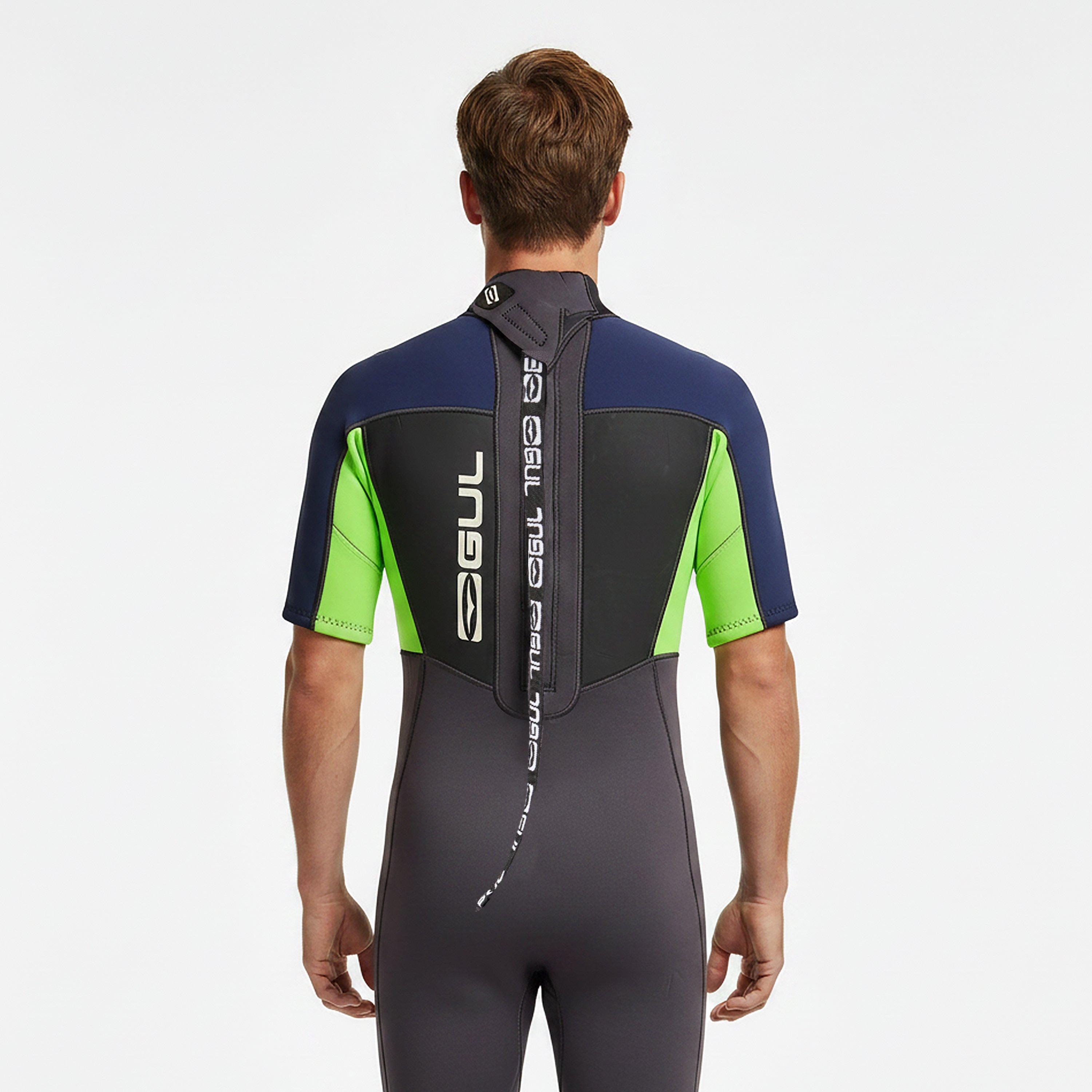 Grey - Gul - Men's Wetsuit Shorties - 4