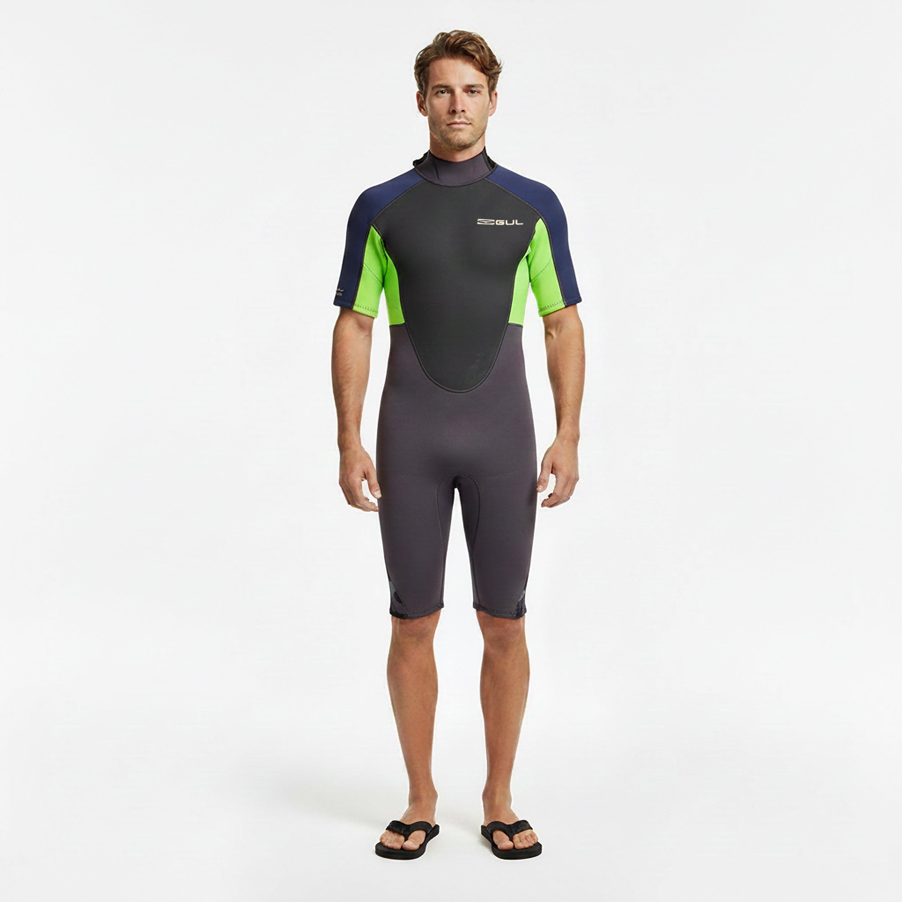 Grey - Gul - Men's Wetsuit Shorties - 5
