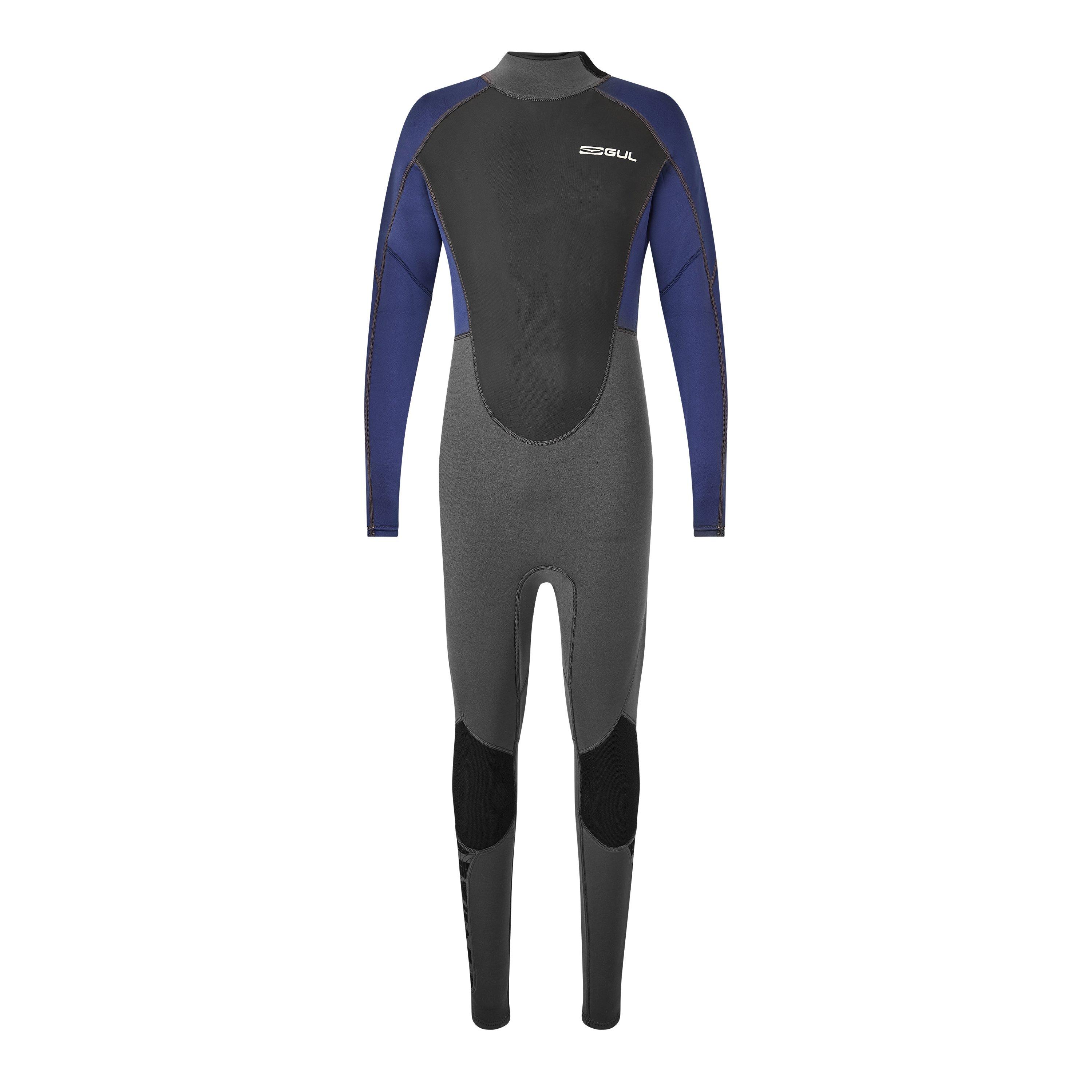 Grey - Gul - Men's Full Wetsuit - 1