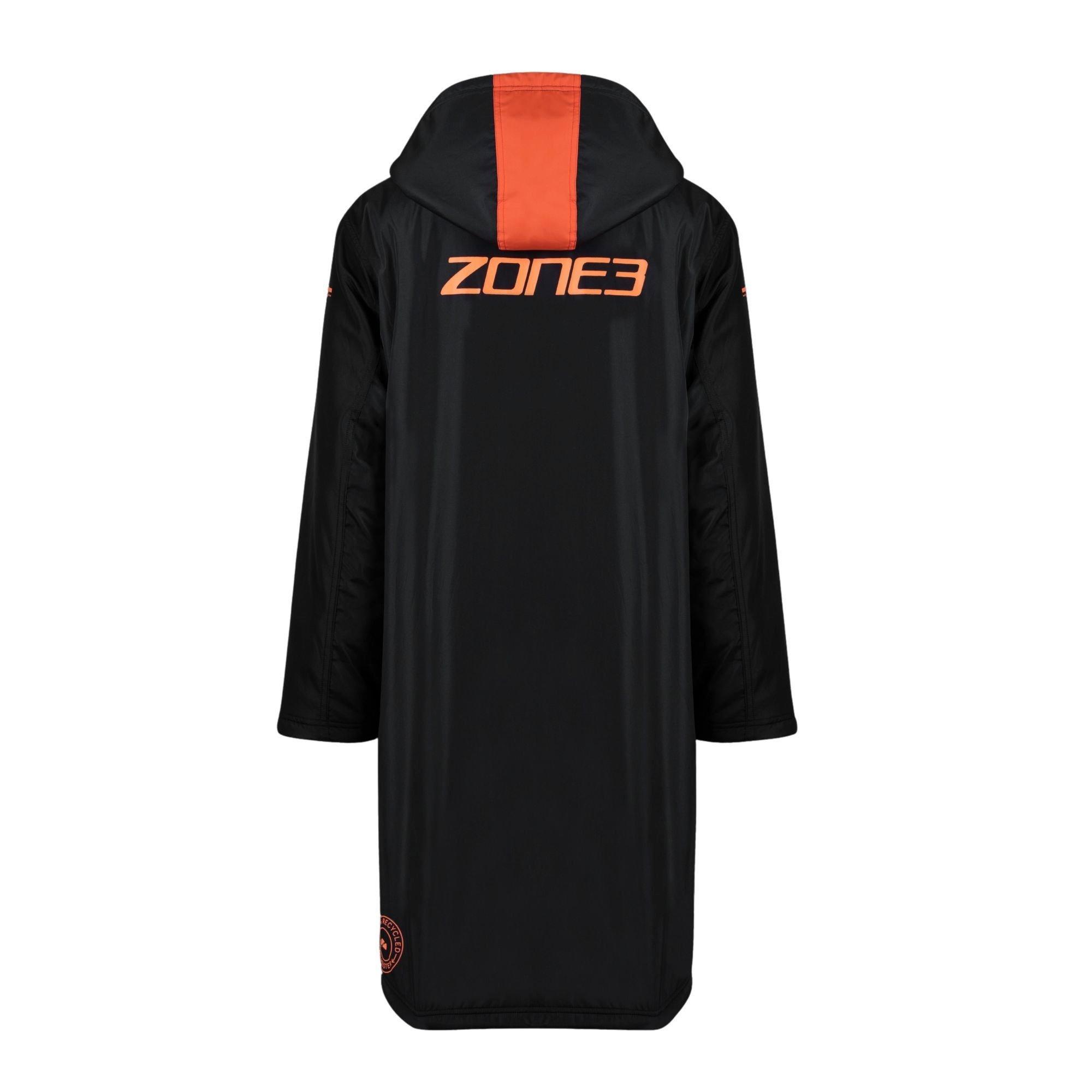 Preto/Laranja - Zone3 - Parka Robe - 2