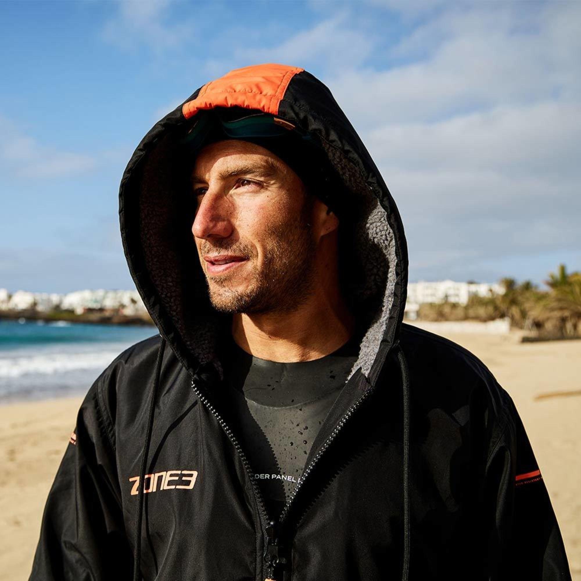 Preto/Laranja - Zone3 - Parka Robe - 3