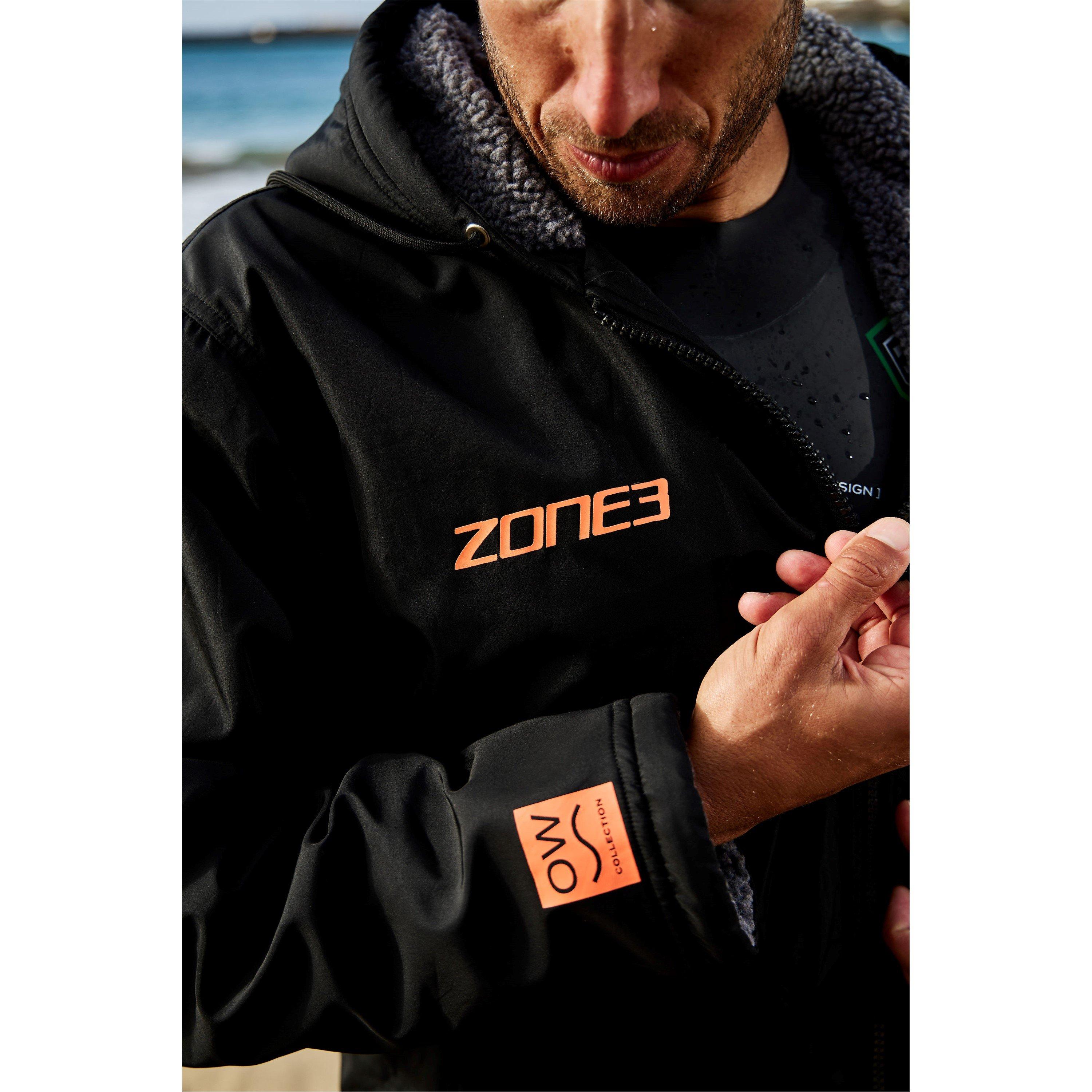 Preto/Laranja - Zone3 - Parka Robe - 7