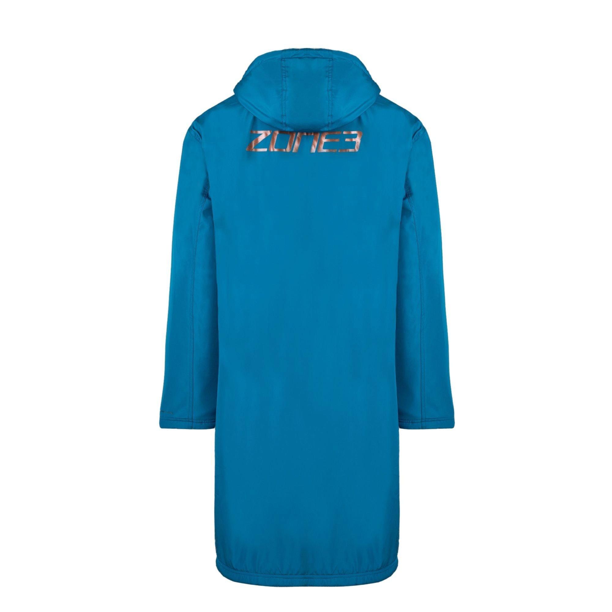 Teal/Cream - Zone3 - Parka Robe - 2