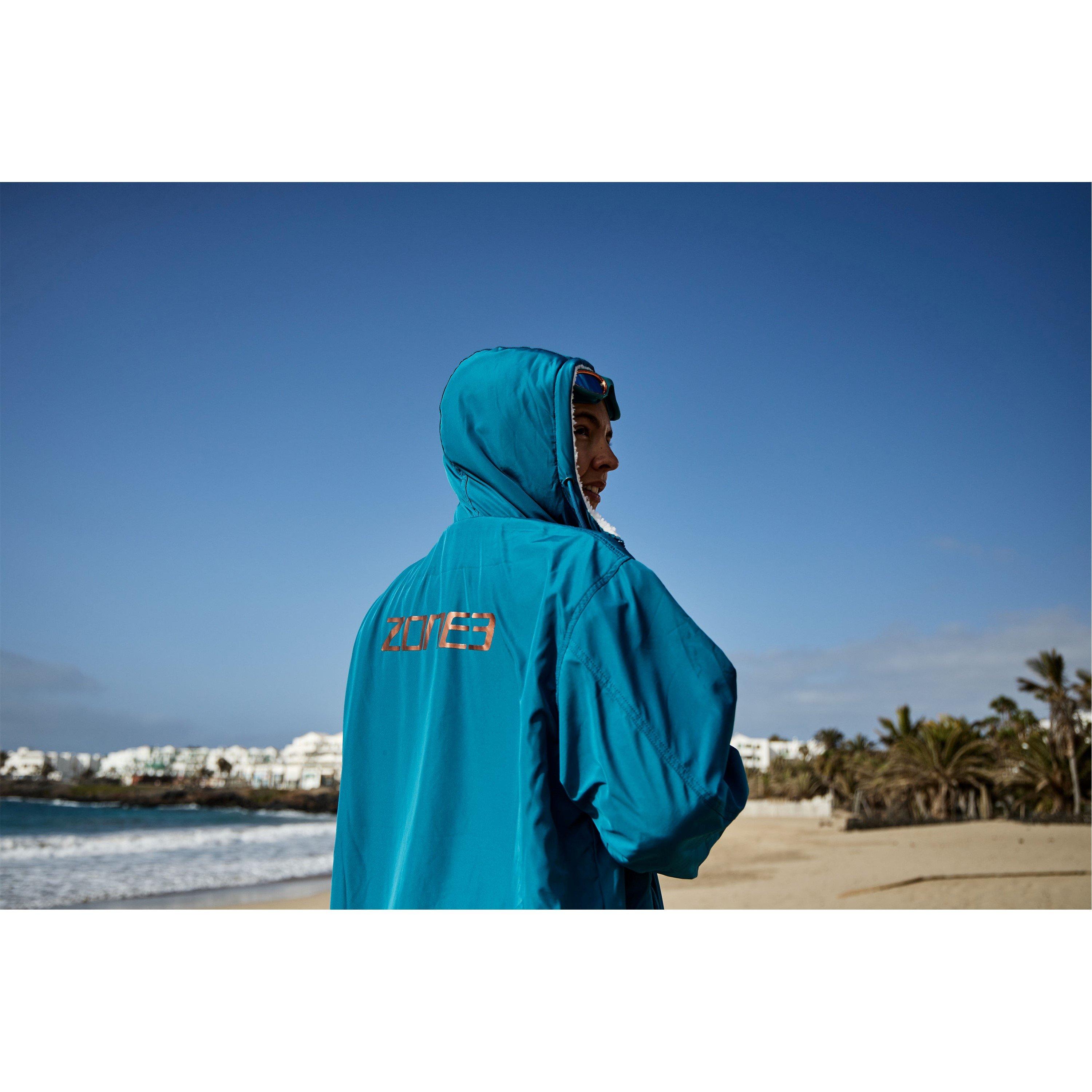 Teal/Cream - Zone3 - Parka Robe - 6