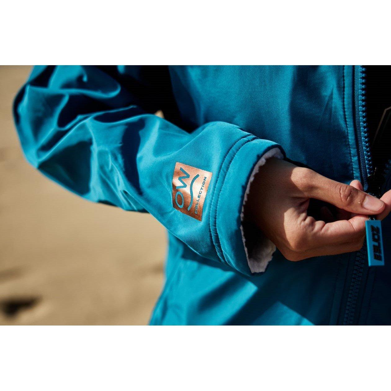 Teal/Cream - Zone3 - Parka Robe - 7