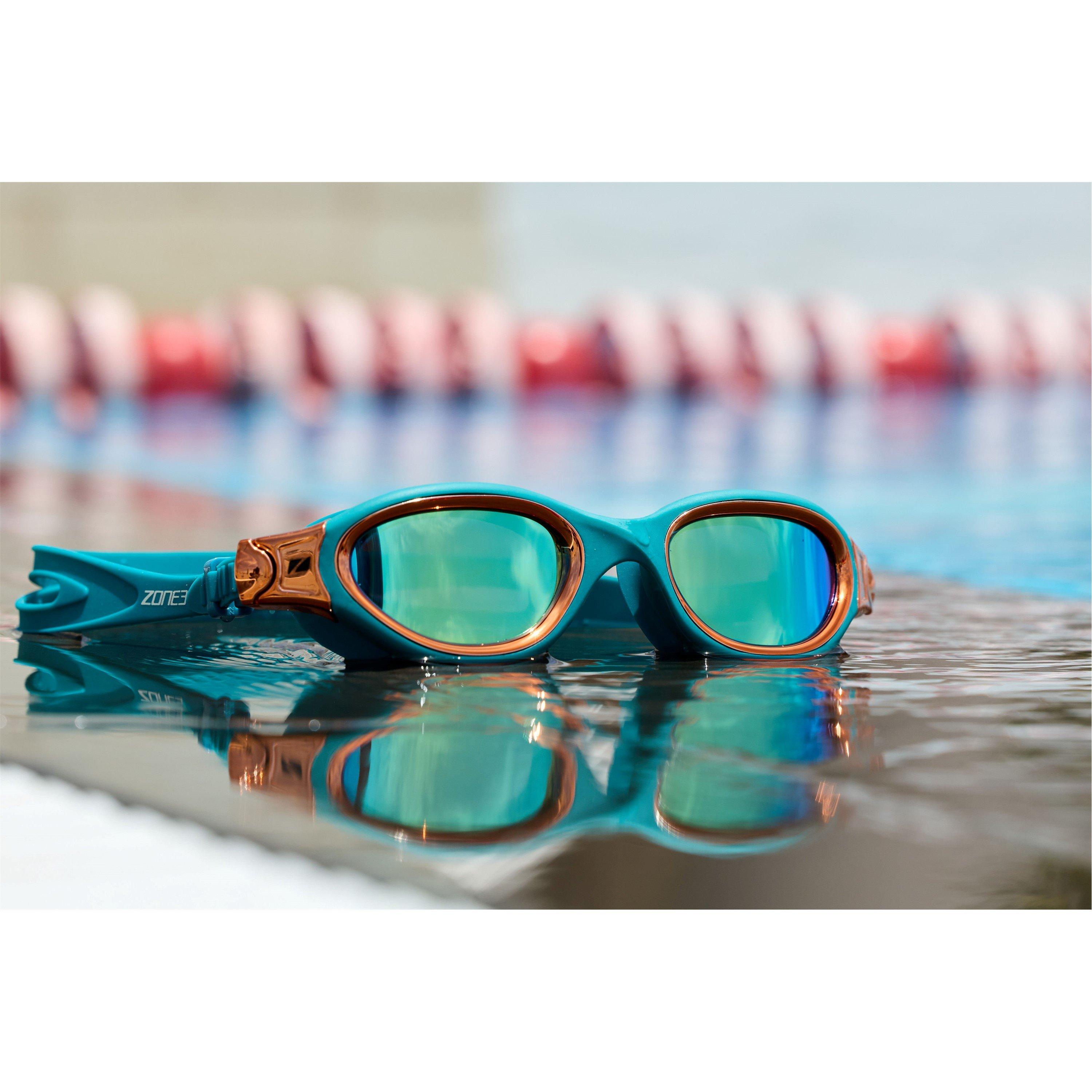 Teal/Cream - Zone3 - Venator-X Goggle - 4