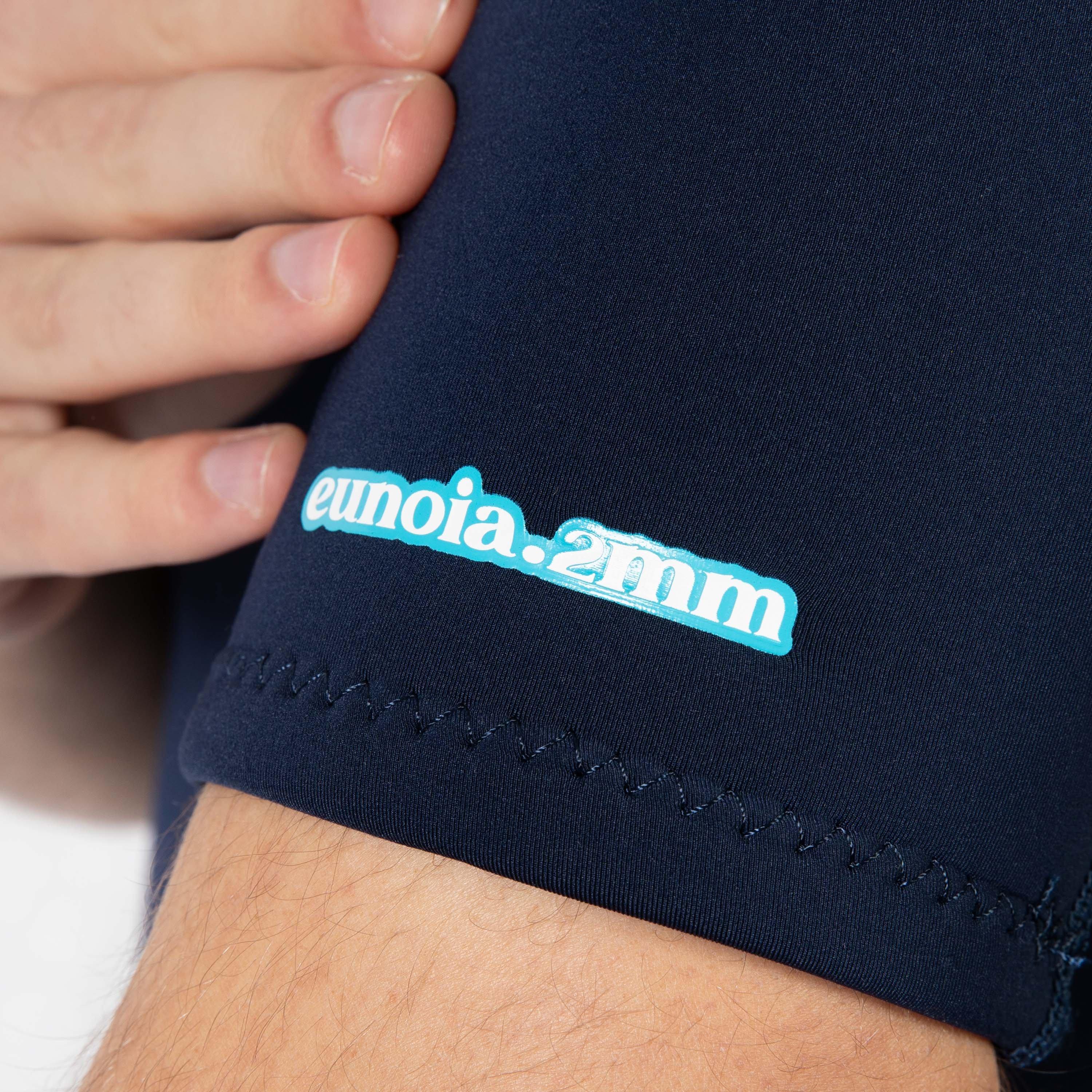 Azul Marinho - Gul - Eunioa Natural Rubber 2mm Shortie Wetsuit Mens - 5