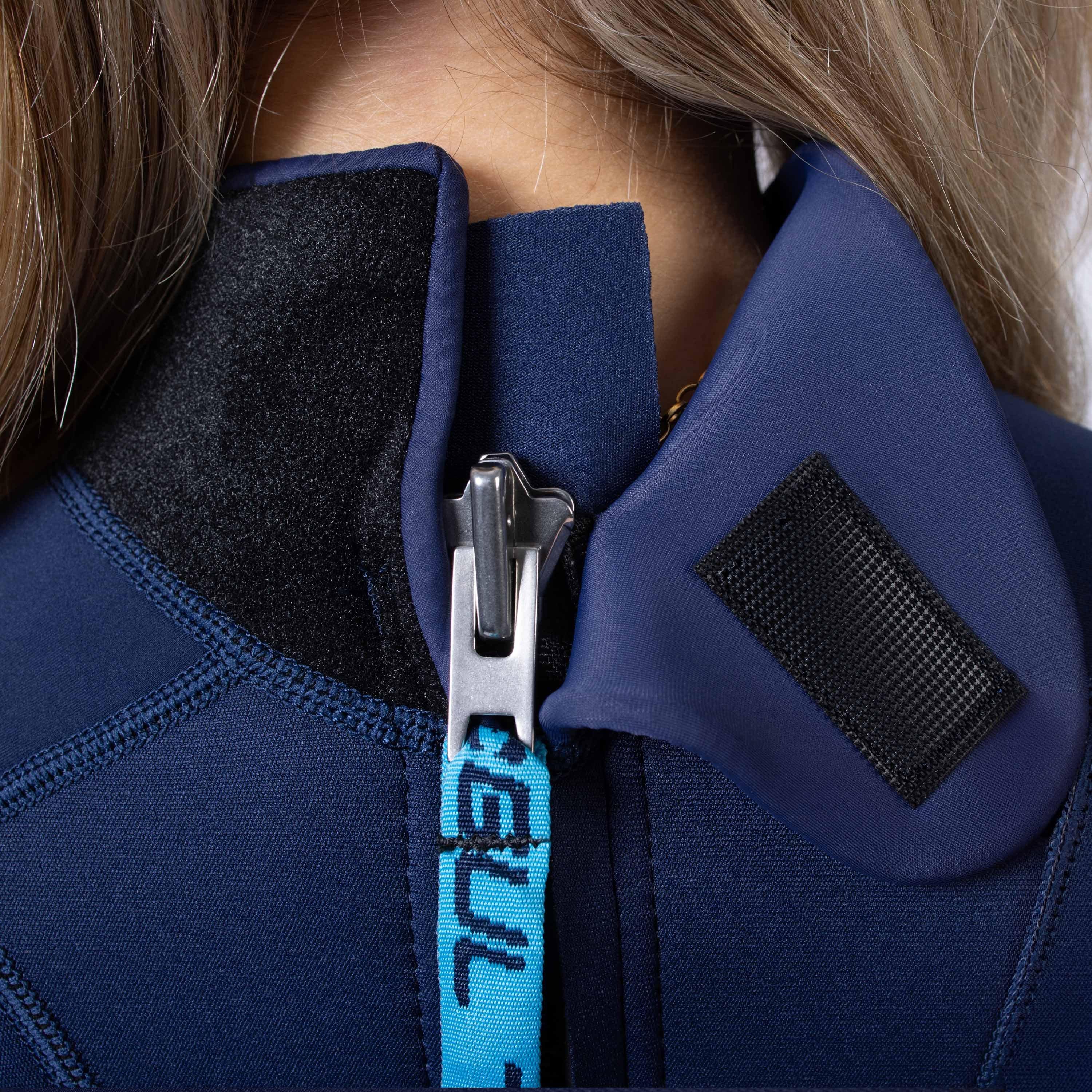 Azul Marinho - Gul - NatuR Natural Rubber 2mm Shortie Wetsuit Womens - 4