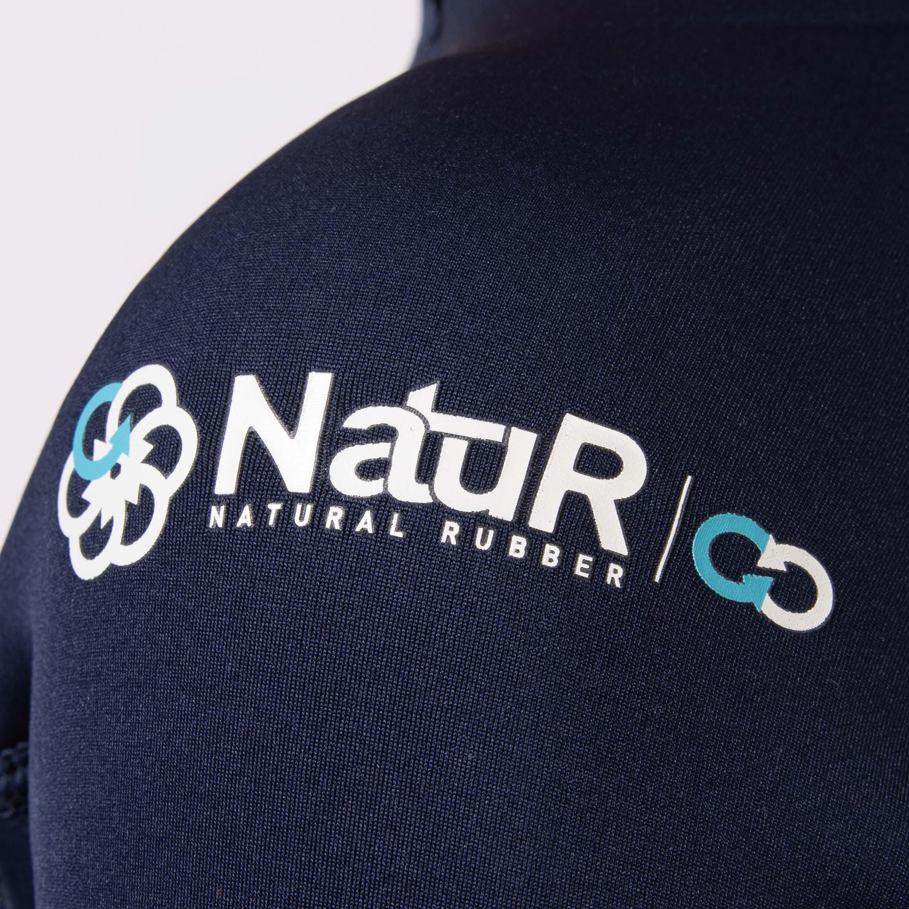 Blu navy - Gul - Eunioa NatuR Natural Rubber 2mm Shortie Wetsuit Juniors - 8