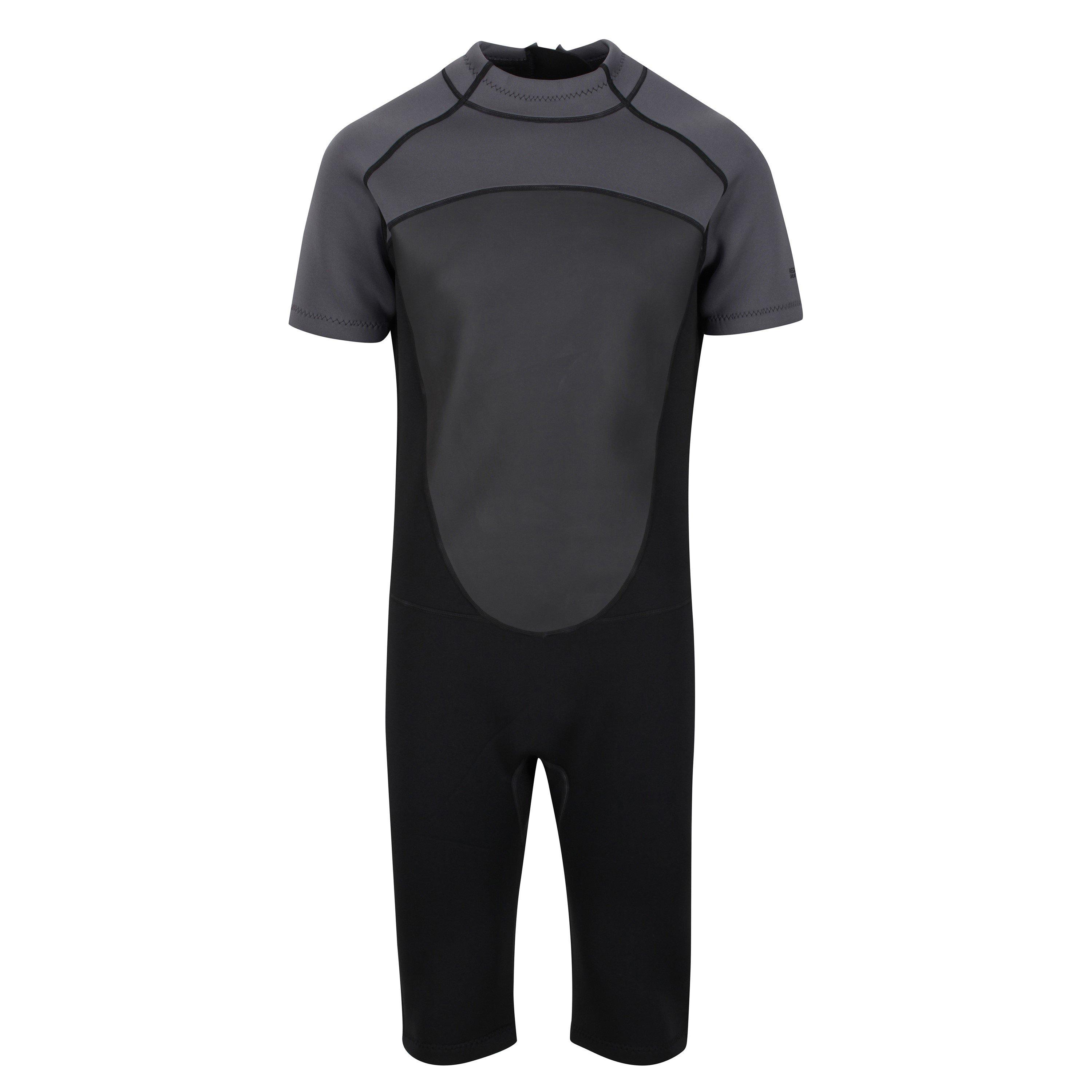 Black/DkGrey - Regatta - Men's Wetsuit Shorties - 1
