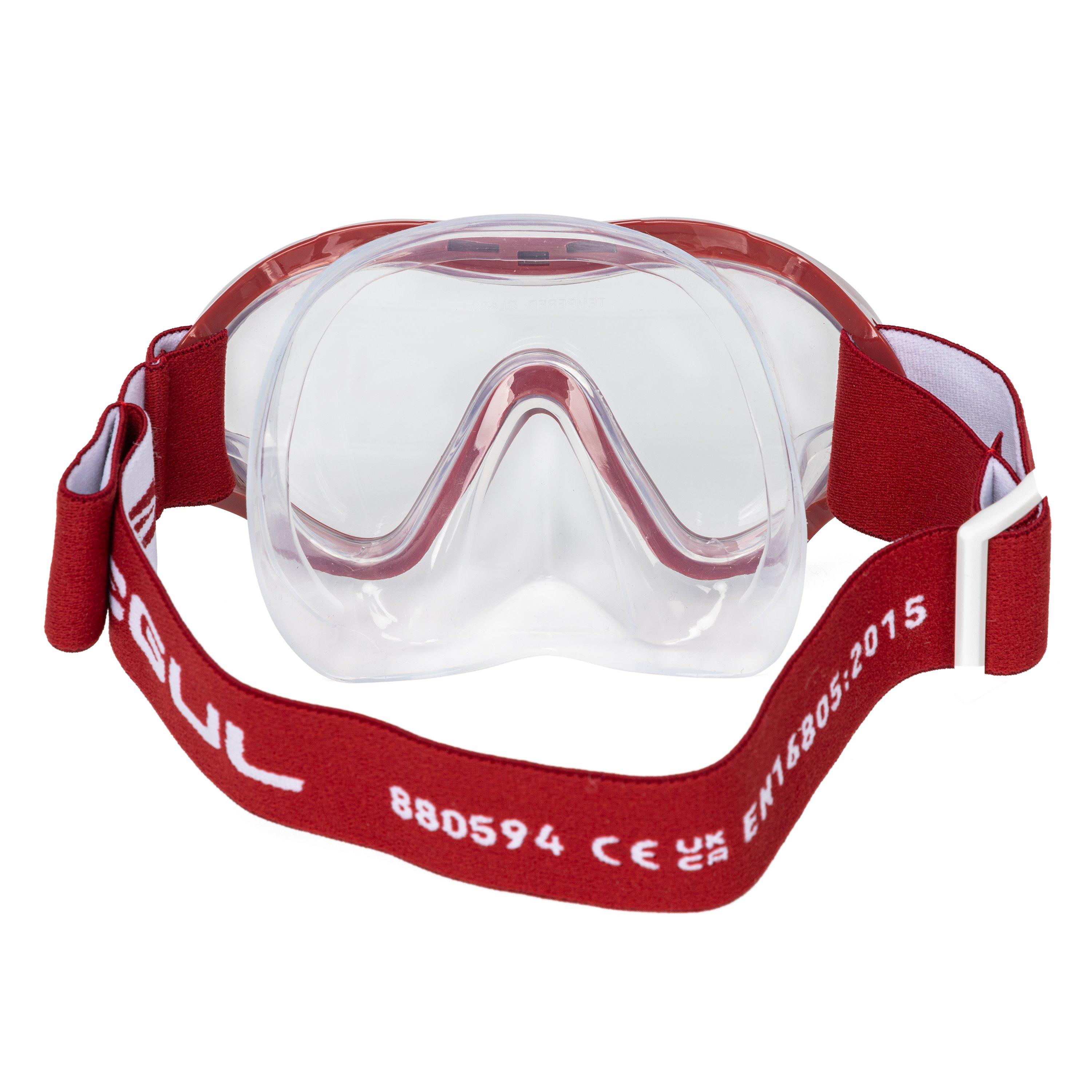 Rød - Gul - Open Water Swimming Goggles - 2