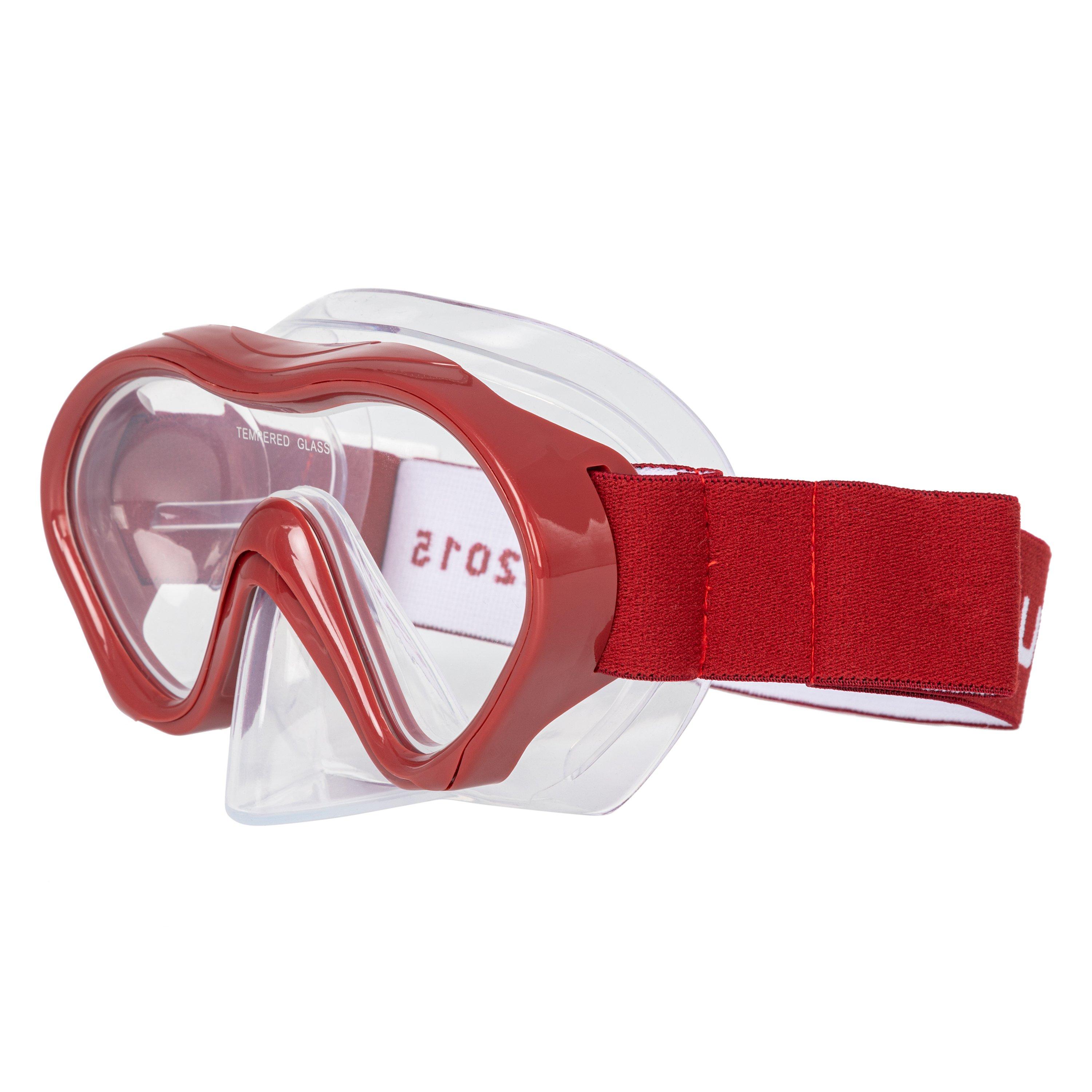 Rød - Gul - Open Water Swimming Goggles - 4