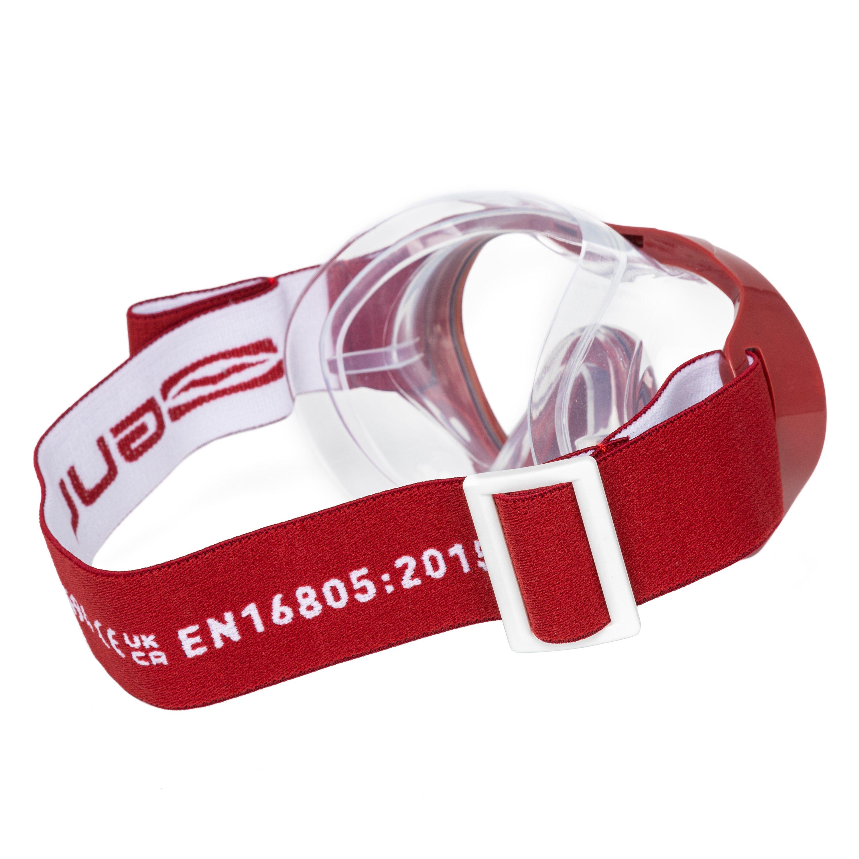 Rød - Gul - Open Water Swimming Goggles - 6