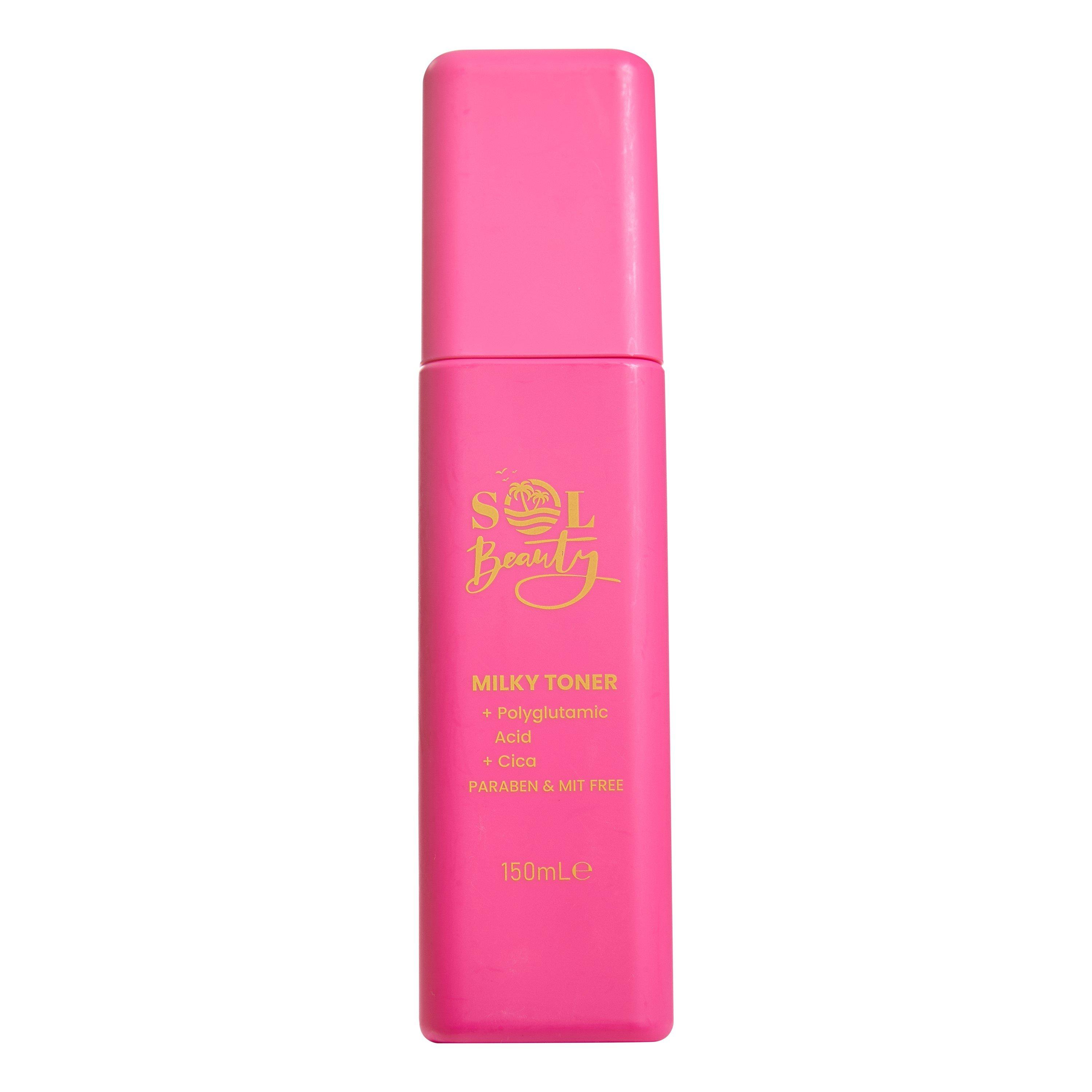150ml - Sol Beauty - 150ml Milky Toner with Polyglutamic Acid and Cica - 1
