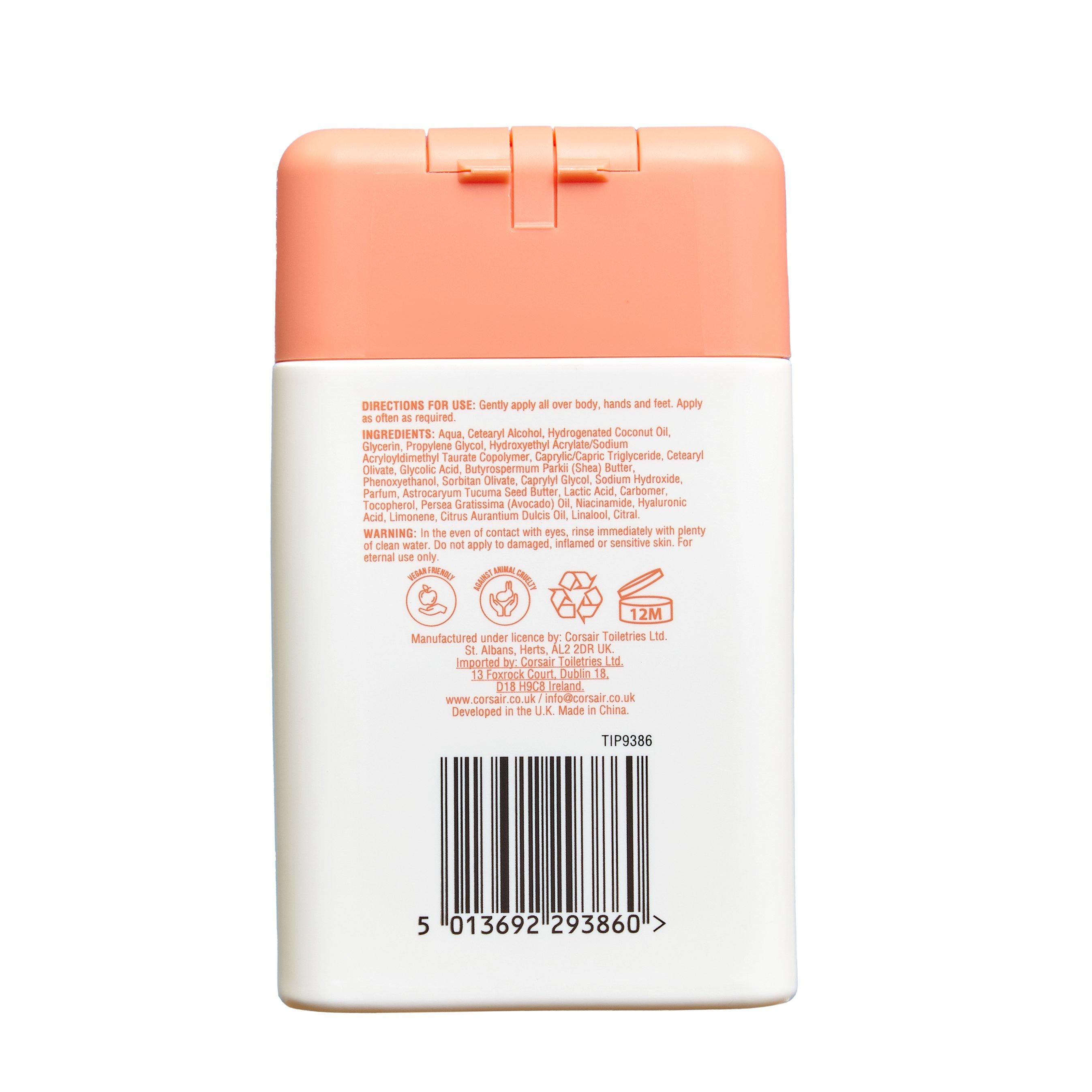 None - Tipsy Fox - 250ml Glycolic Body Lotion - AHA Blend with Tucuma Butter and Shea Butter - 3