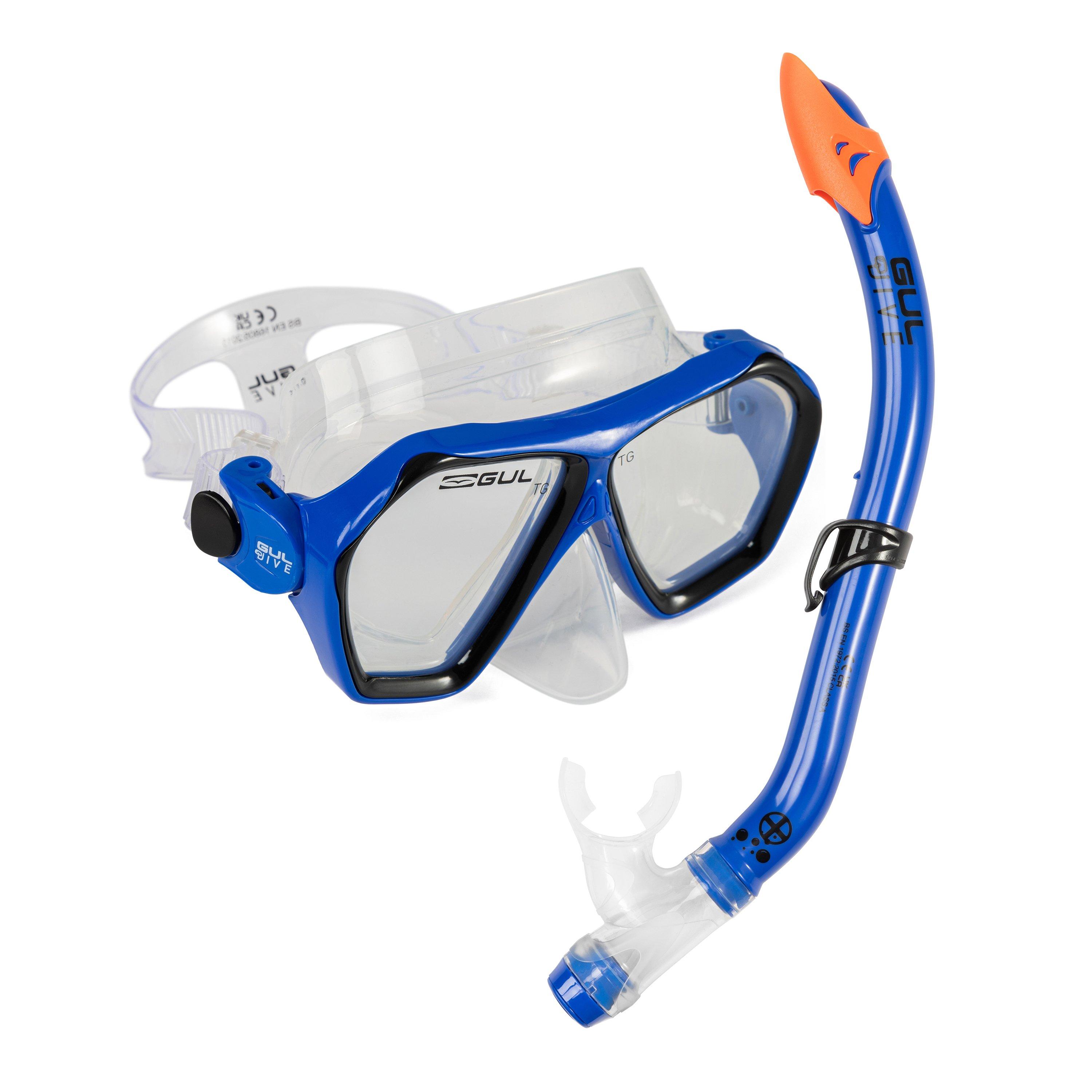 Helder/Blauw - Gul - Sub Aqua Snorkel Sets - 1