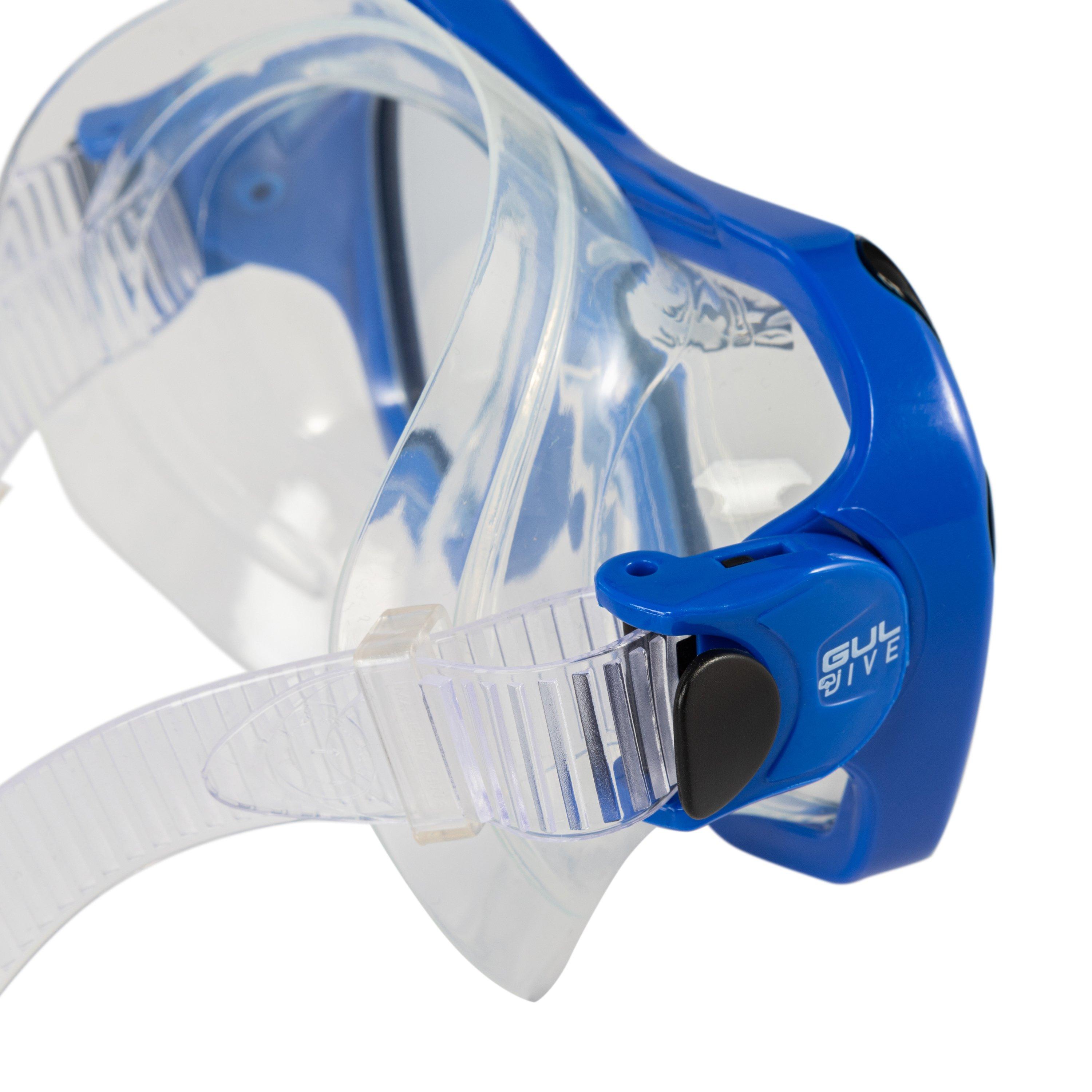 Helder/Blauw - Gul - Sub Aqua Snorkel Sets - 6