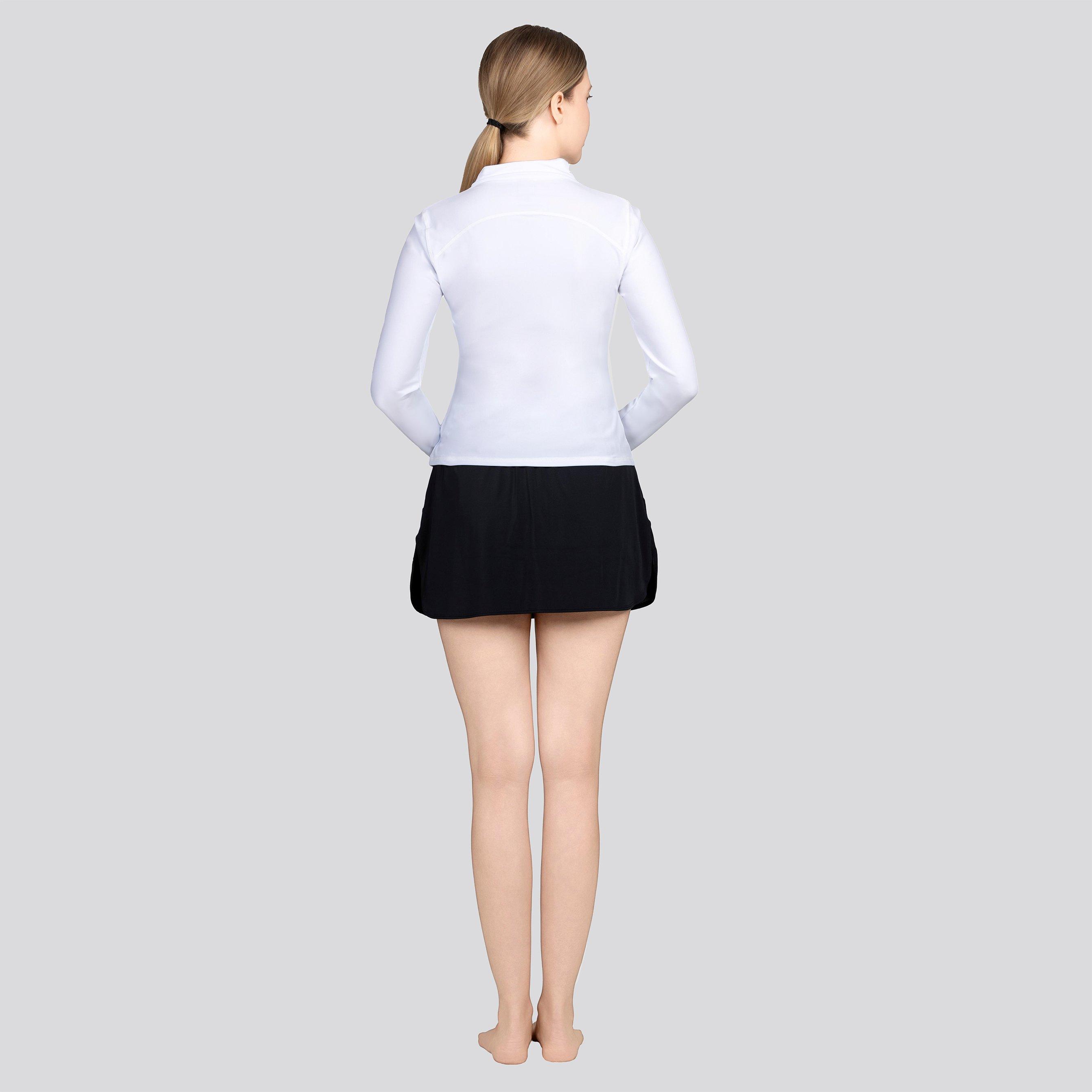 White - Arena - Women's Rash Vest - 3