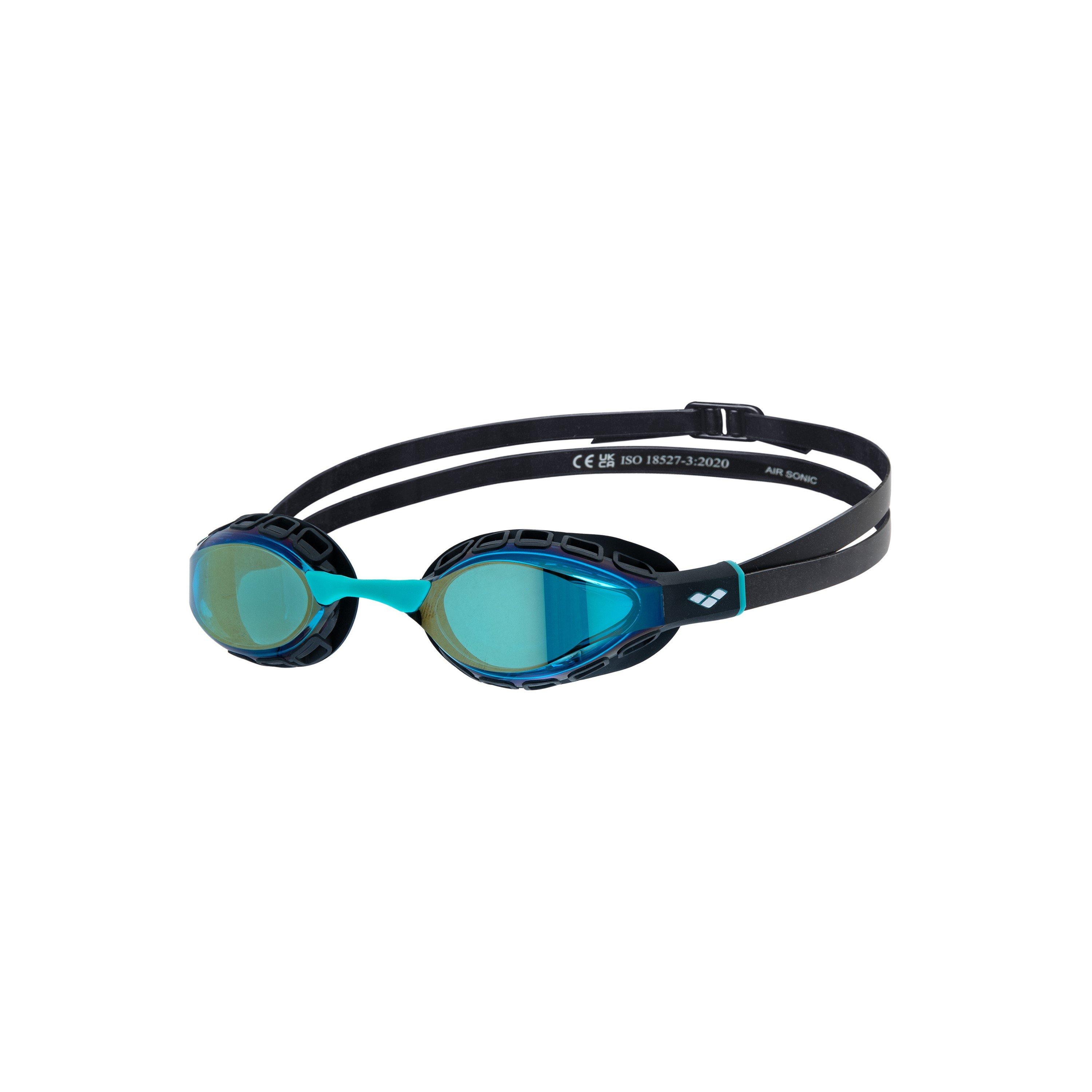 Aqua Black - Arena - Air Sonic Mirror Goggles - 1