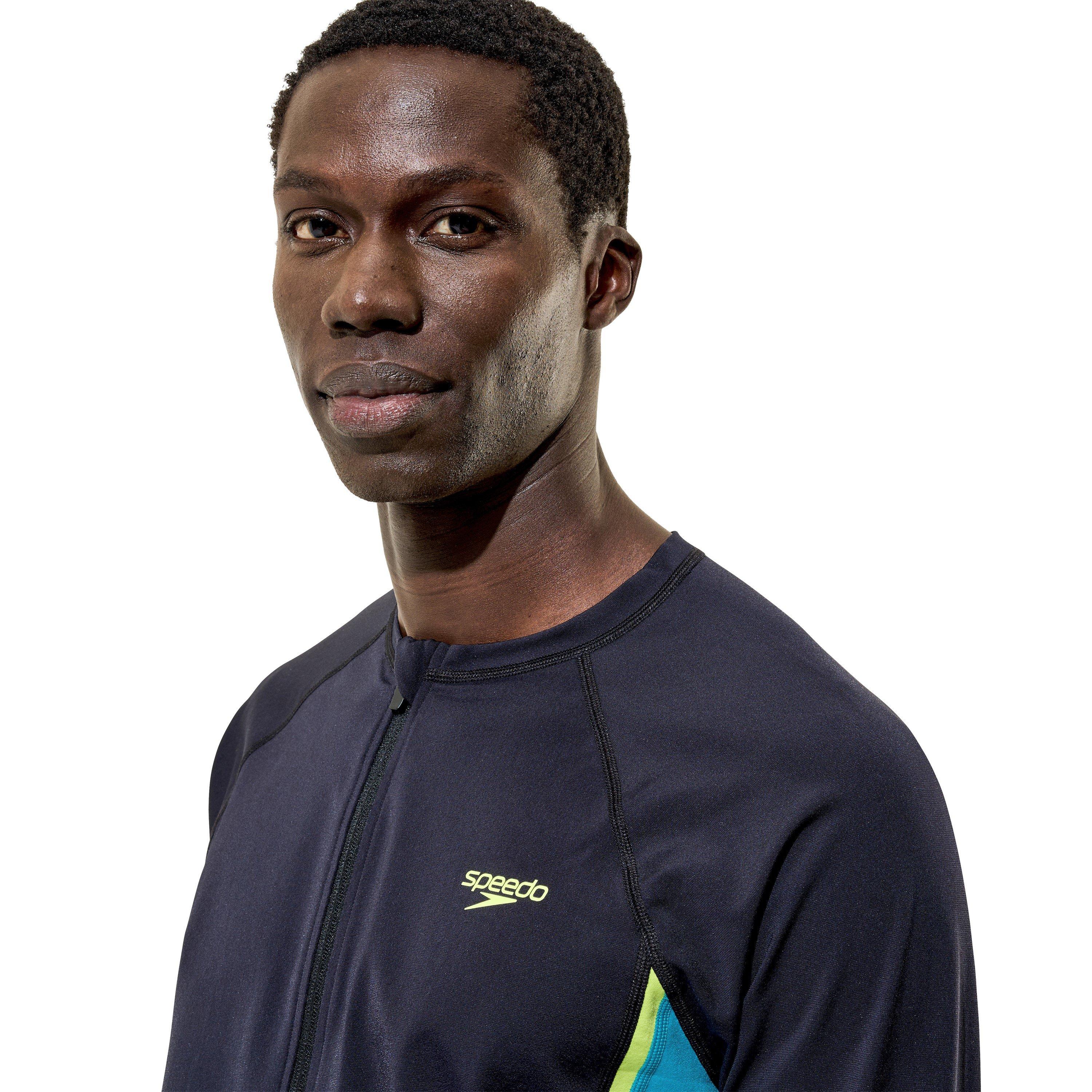 Antracit/Teal - Speedo - Speedo Long Sleeve H Sn64 - 4