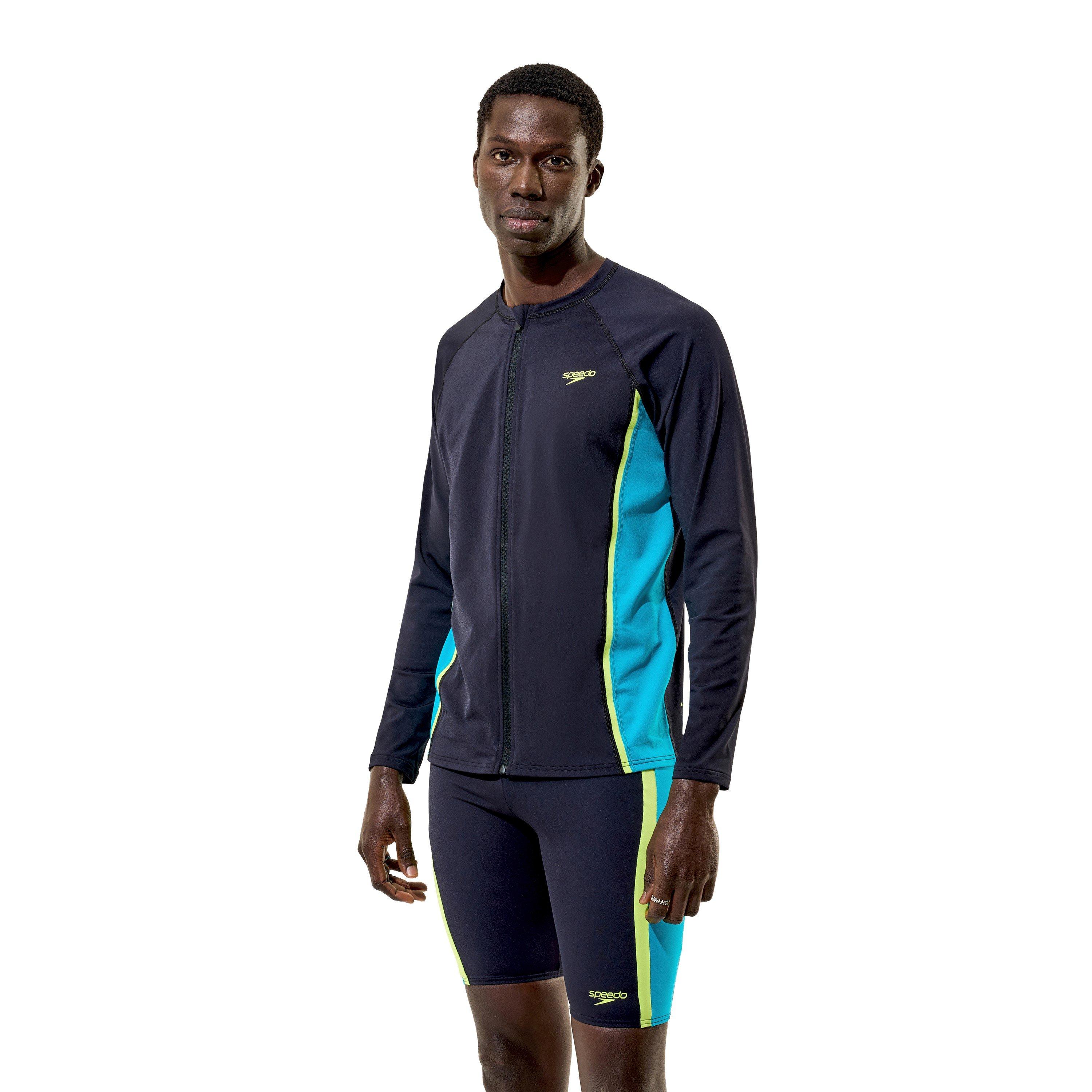 Antracit/Teal - Speedo - Speedo Long Sleeve H Sn64 - 2