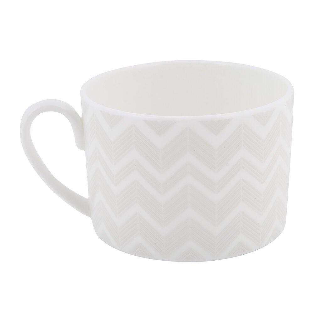 White - Missoni Home Collection - MissoniHomeCollection Zig Zag Tea Cups & Saucers - Set of 6 - 4
